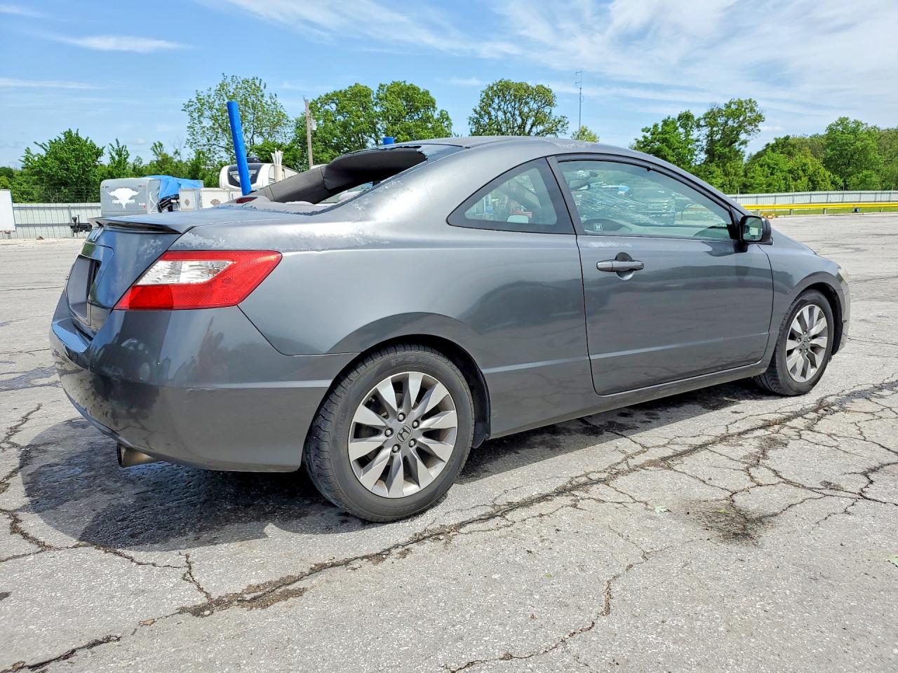 2009 Honda Civic Gray vin: 2HGFG12849H530514