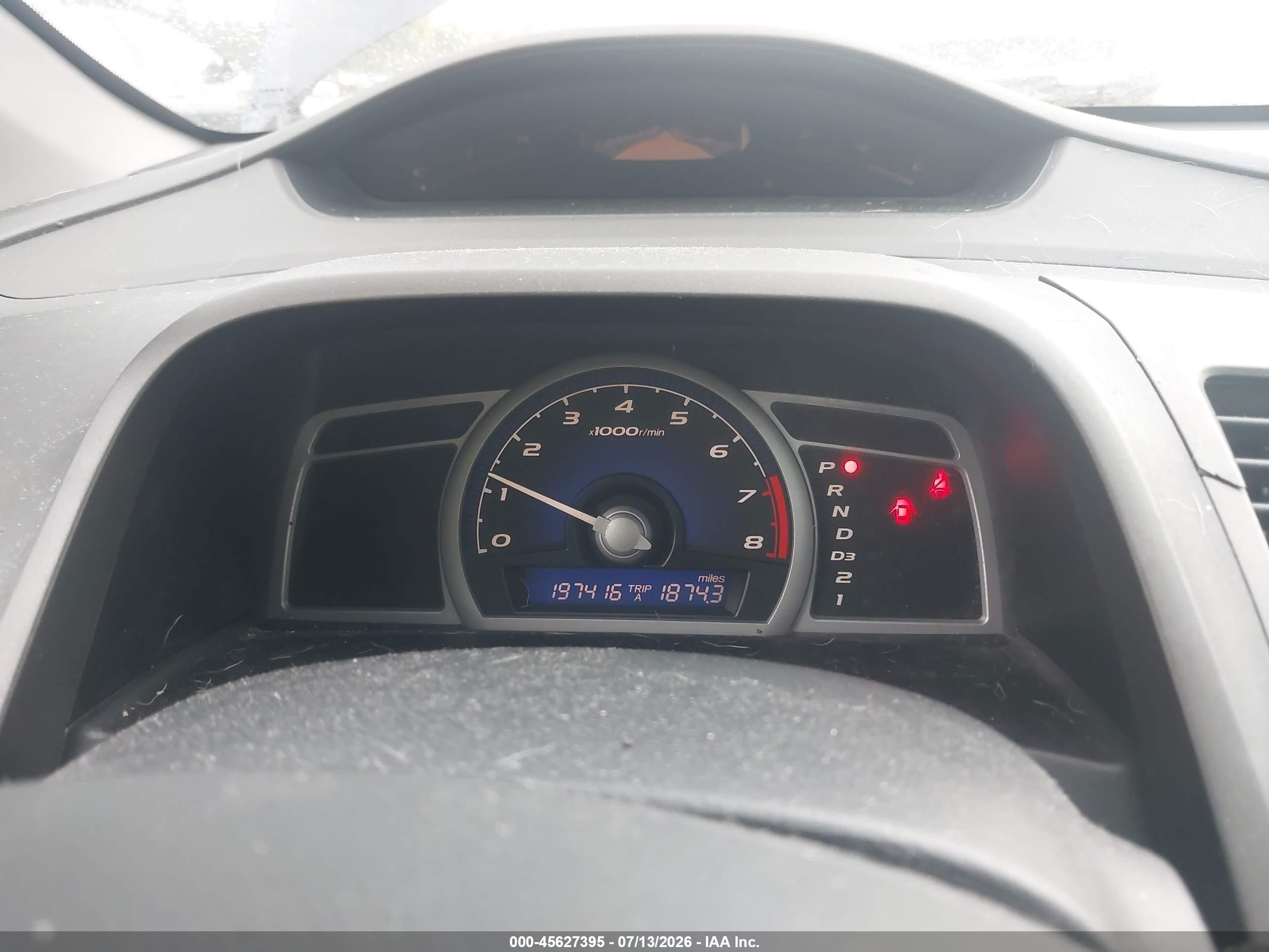 2009 Honda Civic Ex Blue vin: 2HGFG12849H533073