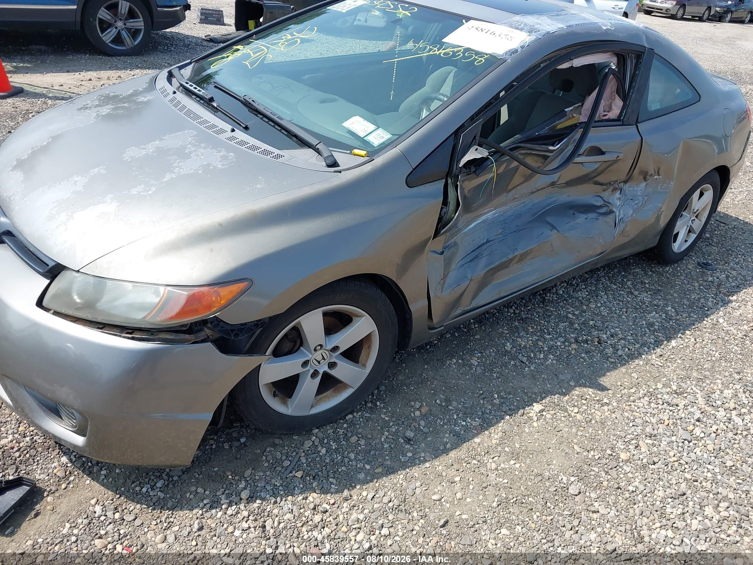 2006 Honda Civic Ex vin: 2HGFG12856H515869