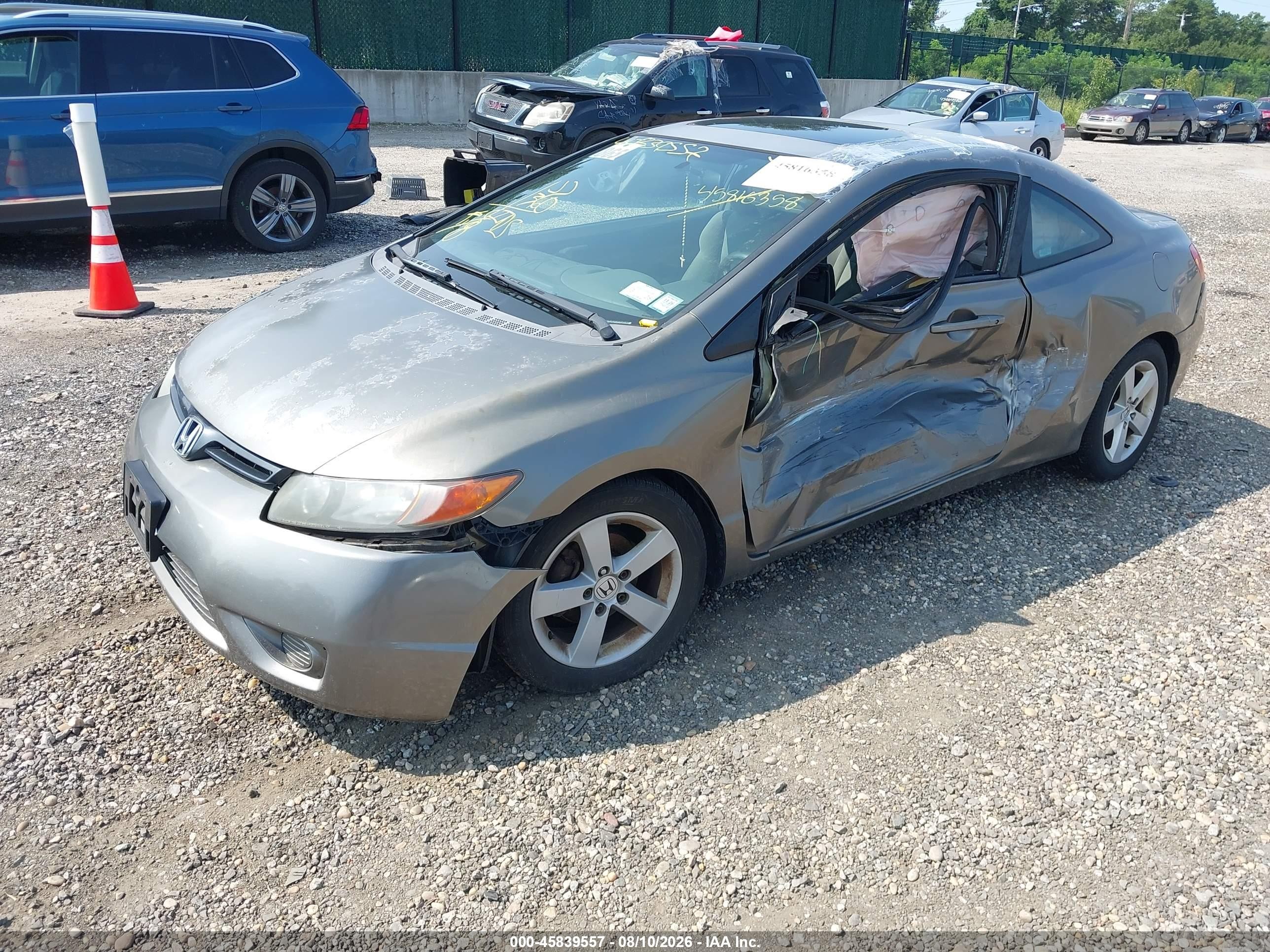 2006 Honda Civic Ex vin: 2HGFG12856H515869