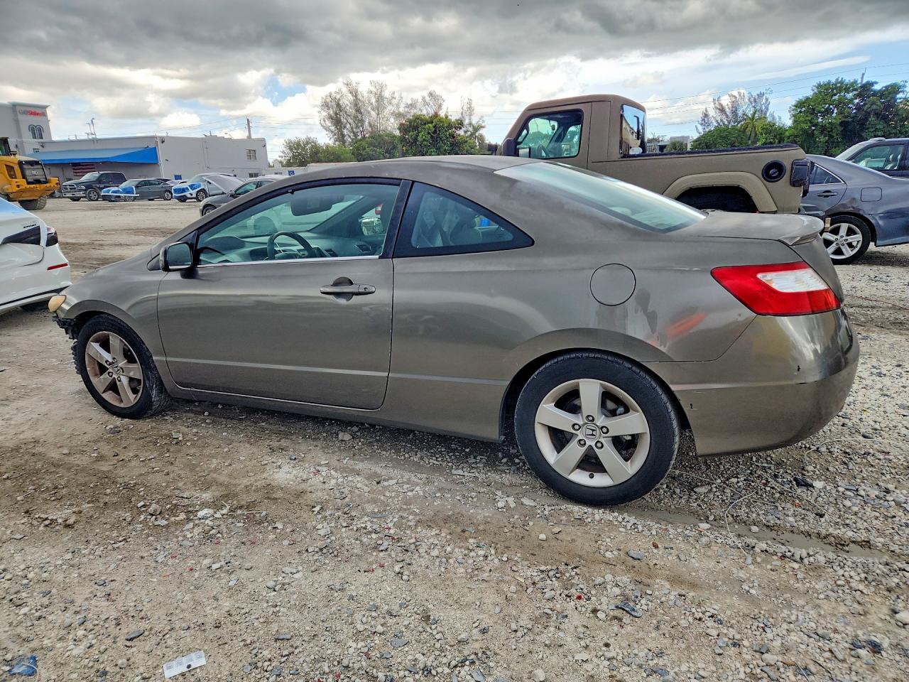 2006 Honda Civic Ex Серый vin: 2HGFG12856H515967