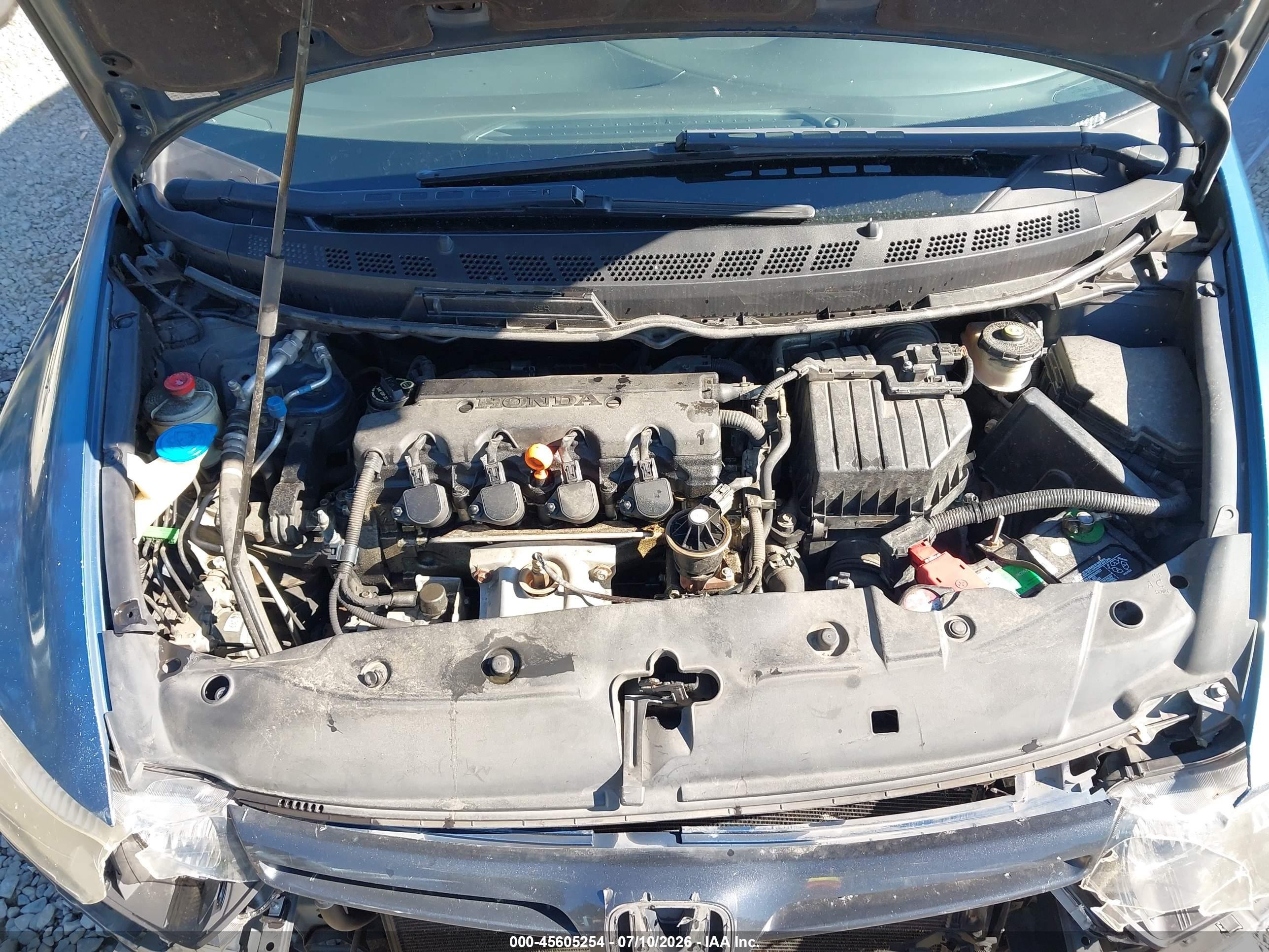 2006 Honda Civic Ex Blue vin: 2HGFG12856H526127