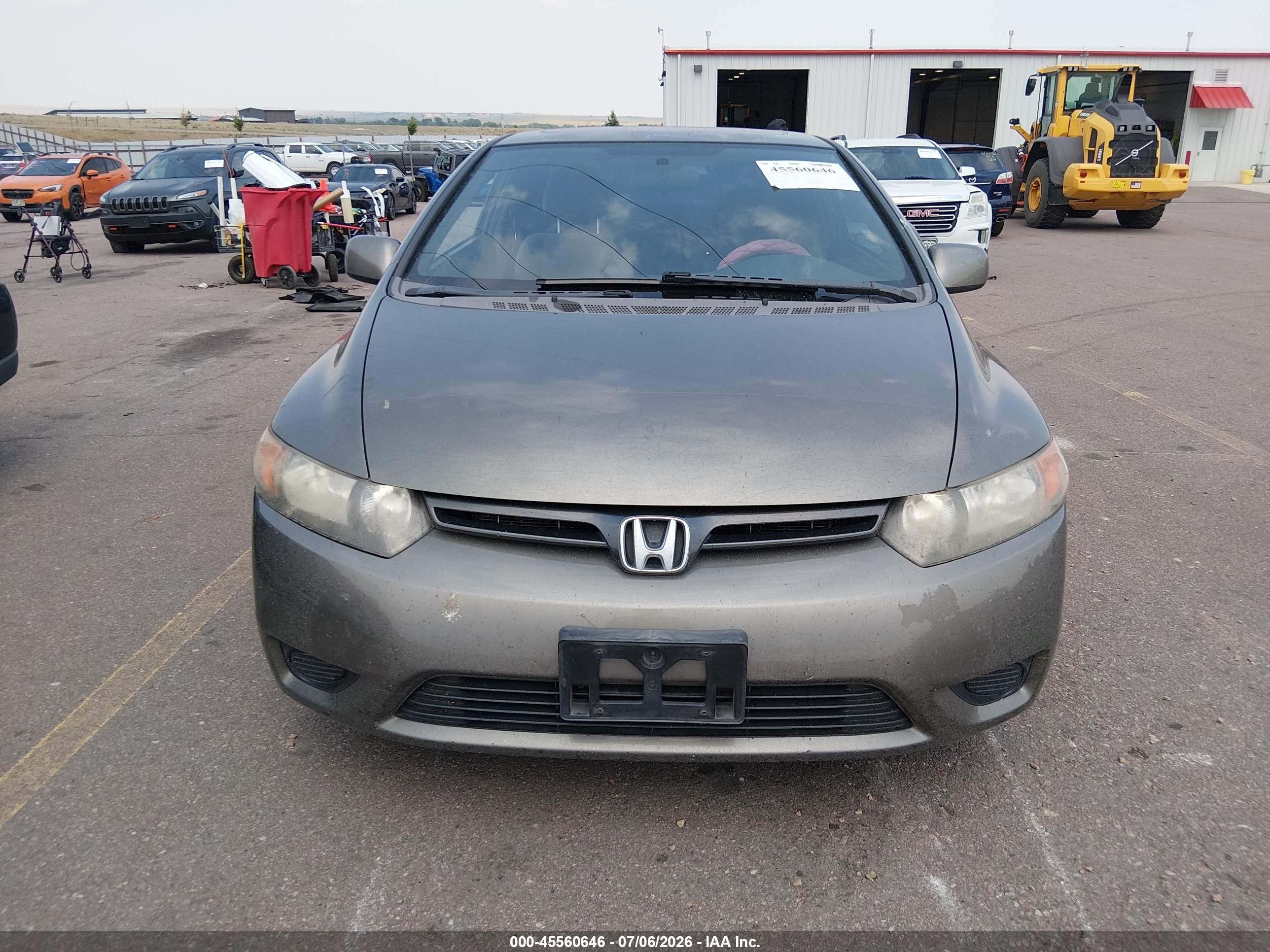 2006 Honda Civic Ex Серый vin: 2HGFG12856H534874