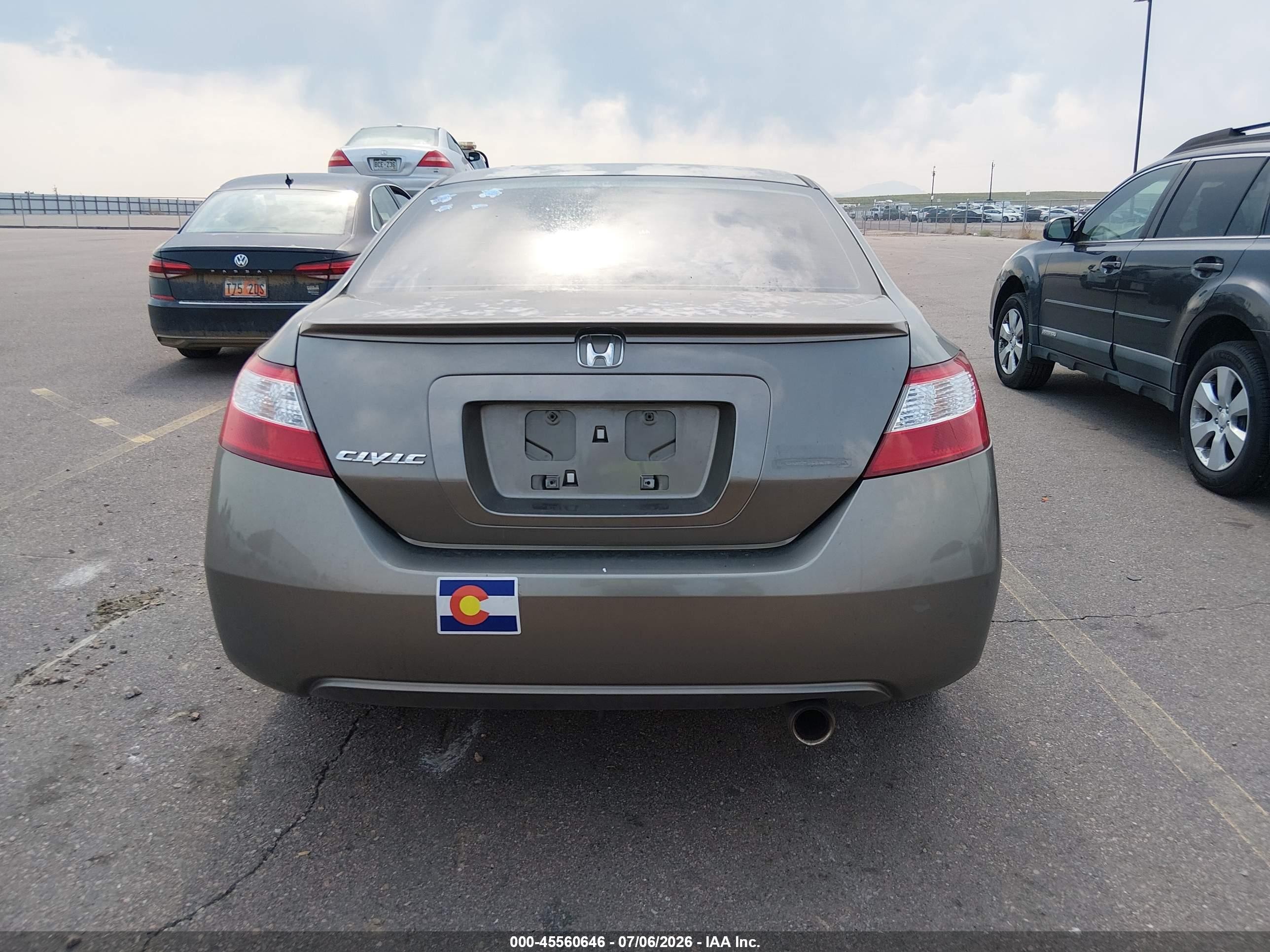 2006 Honda Civic Ex Серый vin: 2HGFG12856H534874