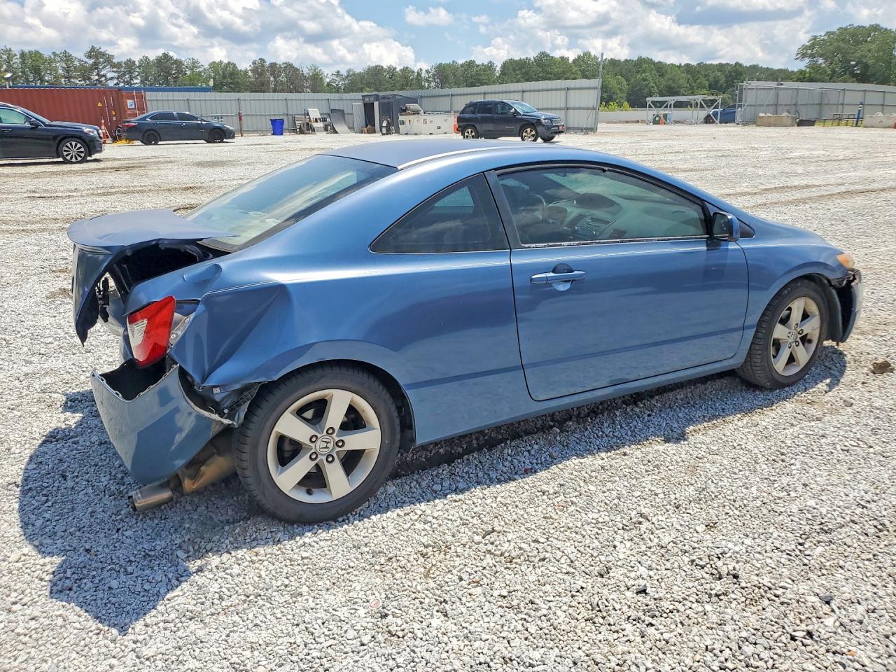 2006 Honda Civic Ex Синий vin: 2HGFG12856H534910
