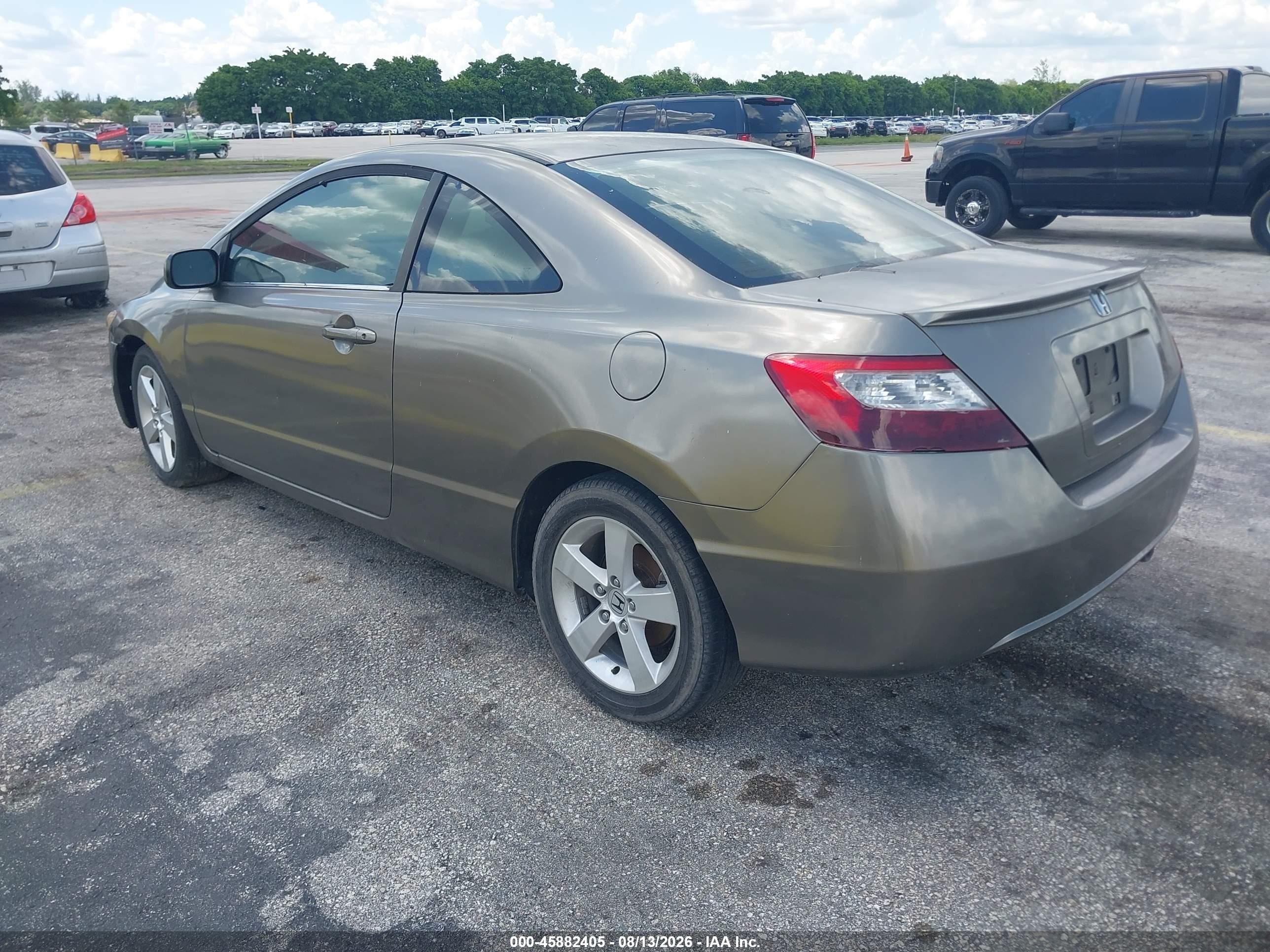 2006 Honda Civic Ex Золотой vin: 2HGFG12856H538469