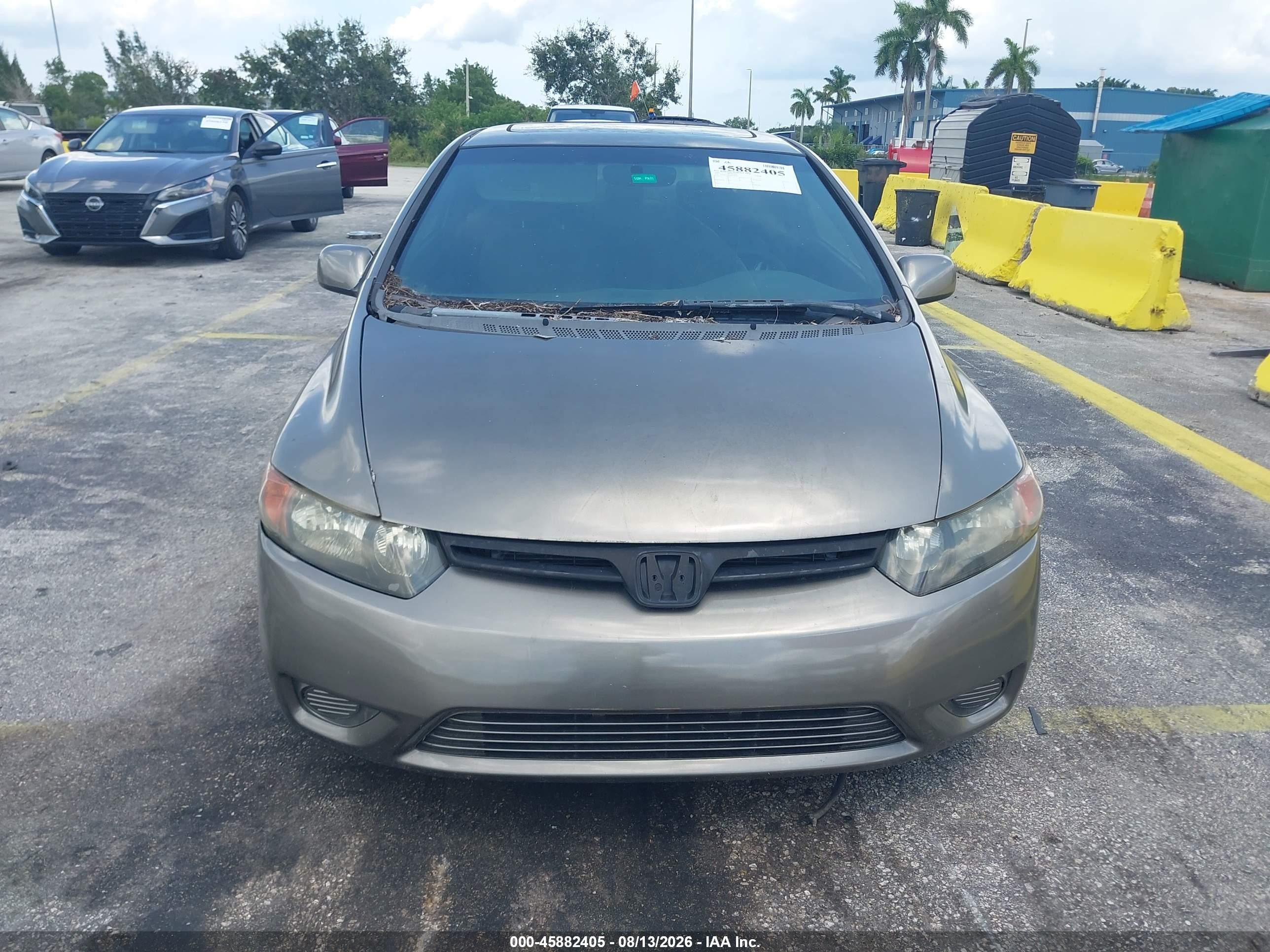 2006 Honda Civic Ex Золотой vin: 2HGFG12856H538469