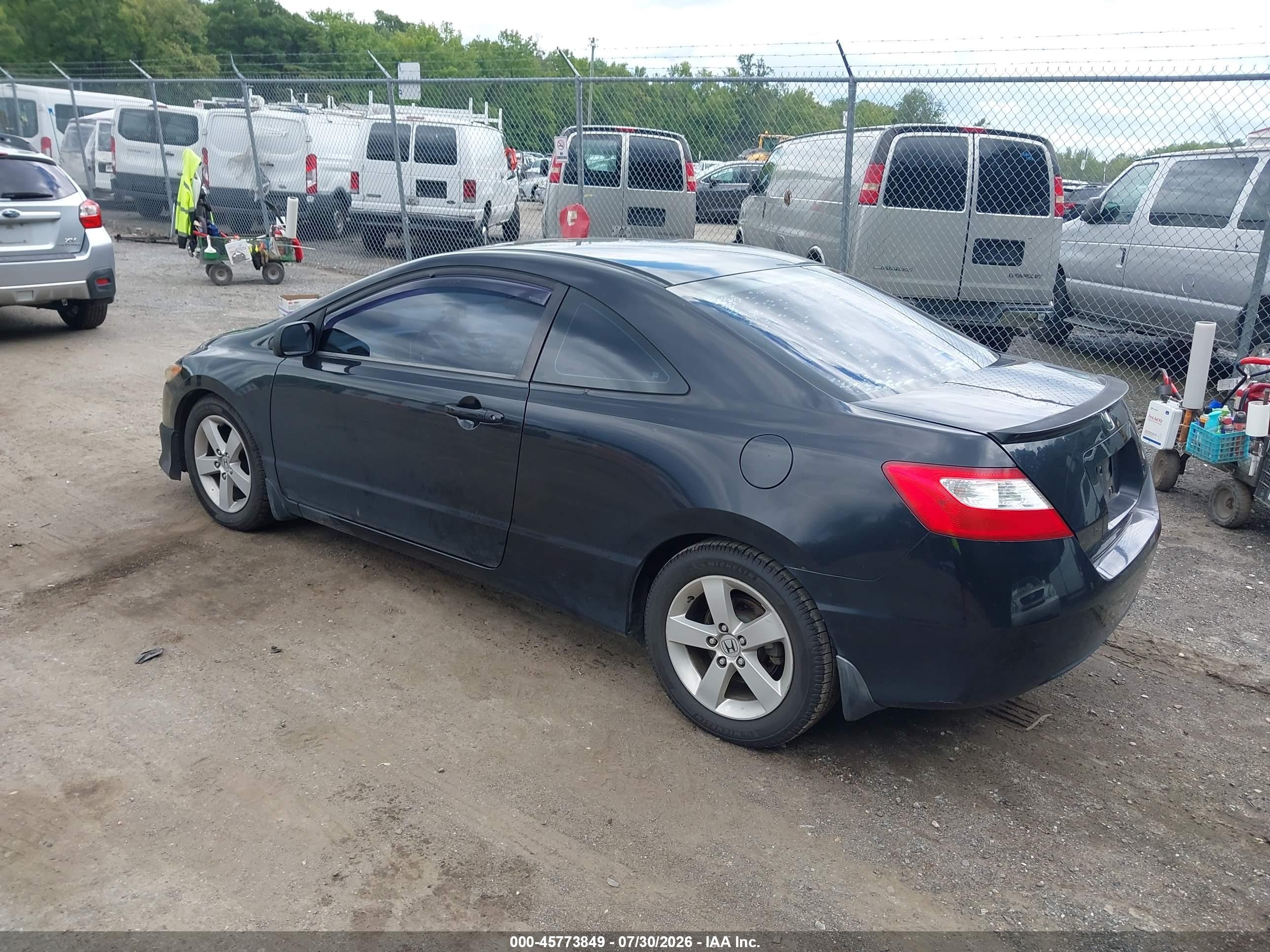 2006 Honda Civic Ex Black vin: 2HGFG12856H541999