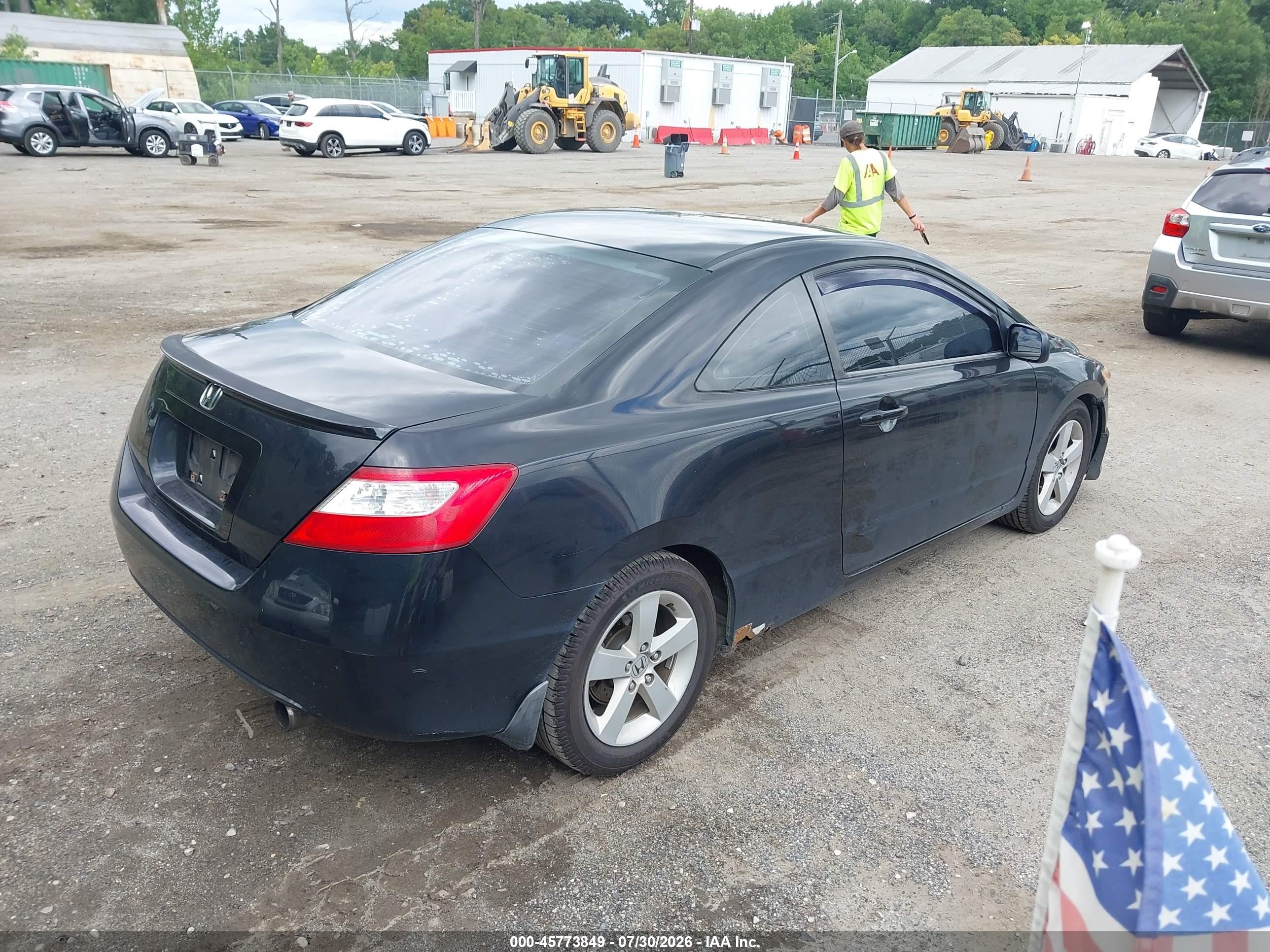2006 Honda Civic Ex Black vin: 2HGFG12856H541999