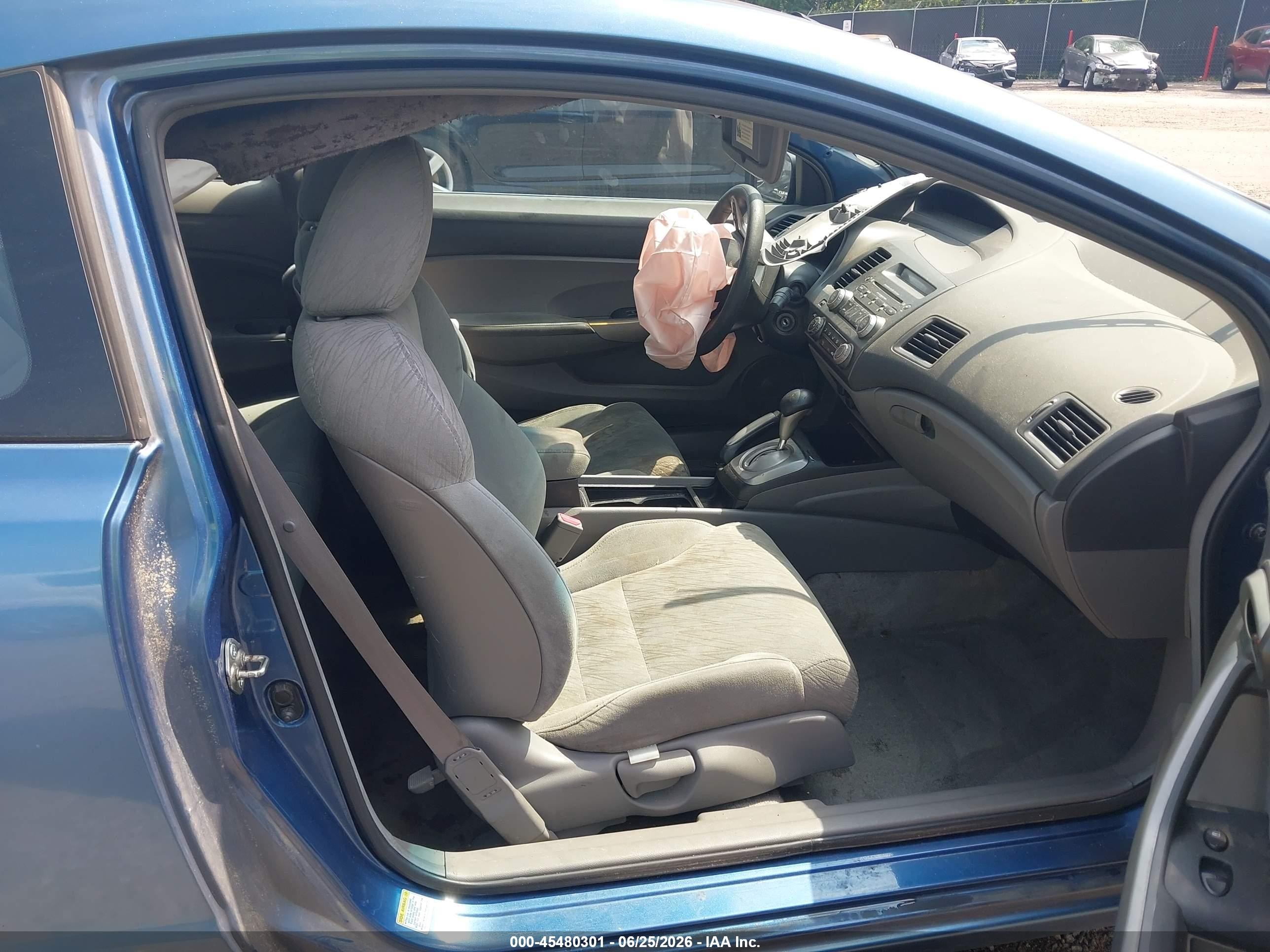 2006 Honda Civic Ex Blue vin: 2HGFG12856H561394