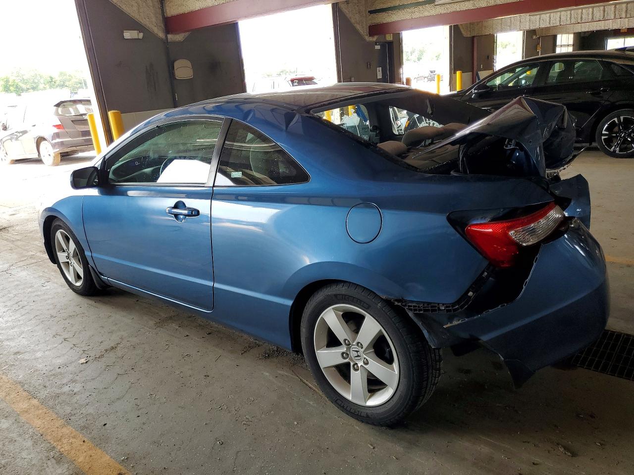 2006 Honda Civic Ex Blue vin: 2HGFG12856H580527