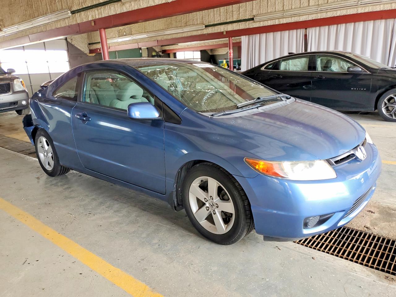 2006 Honda Civic Ex Blue vin: 2HGFG12856H580527