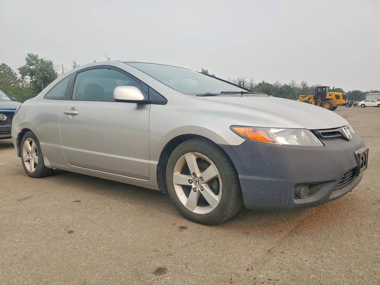 2007 Honda Civic Ex Silver vin: 2HGFG12857H540806