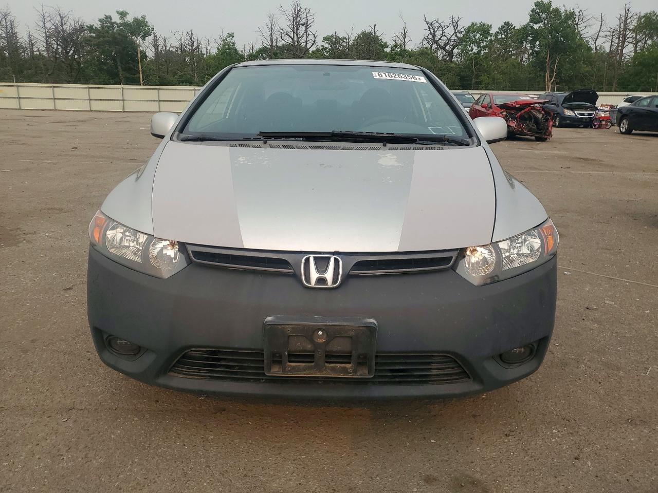 2007 Honda Civic Ex Silver vin: 2HGFG12857H540806