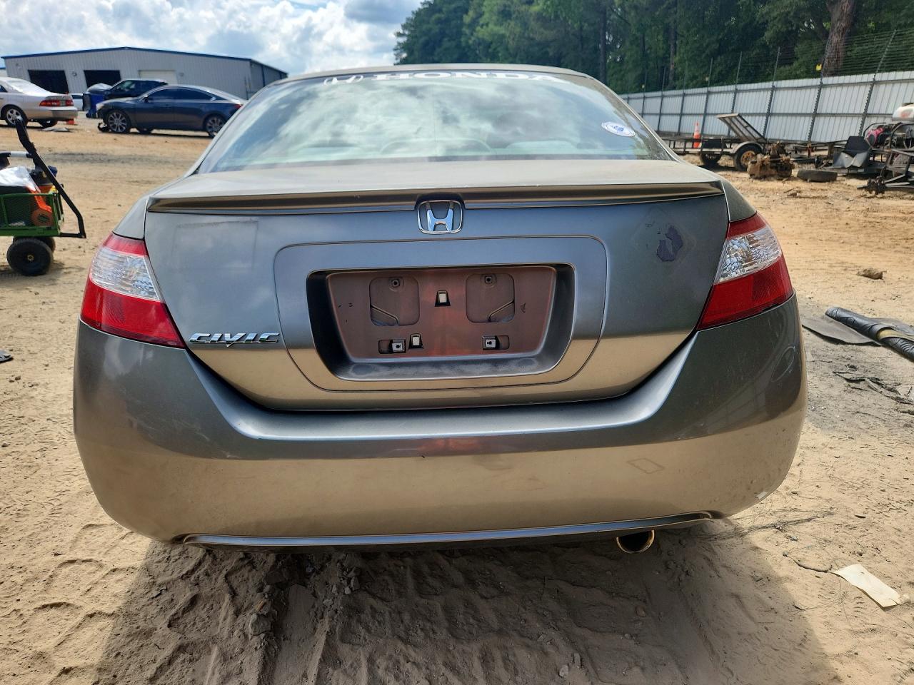 2007 Honda Civic Ex Silver vin: 2HGFG12857H555984