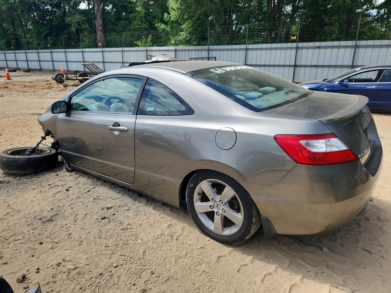 2007 Honda Civic Ex Silver vin: 2HGFG12857H555984