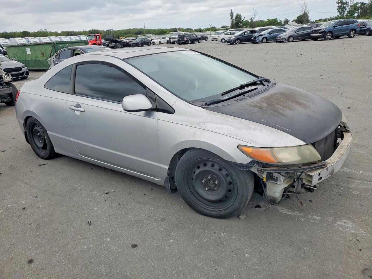 2007 Honda Civic Ex Silver vin: 2HGFG12857H557010