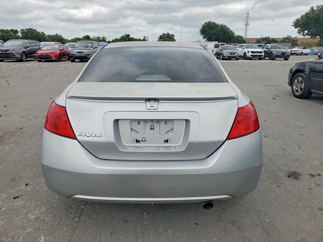 2007 Honda Civic Ex Silver vin: 2HGFG12857H557010