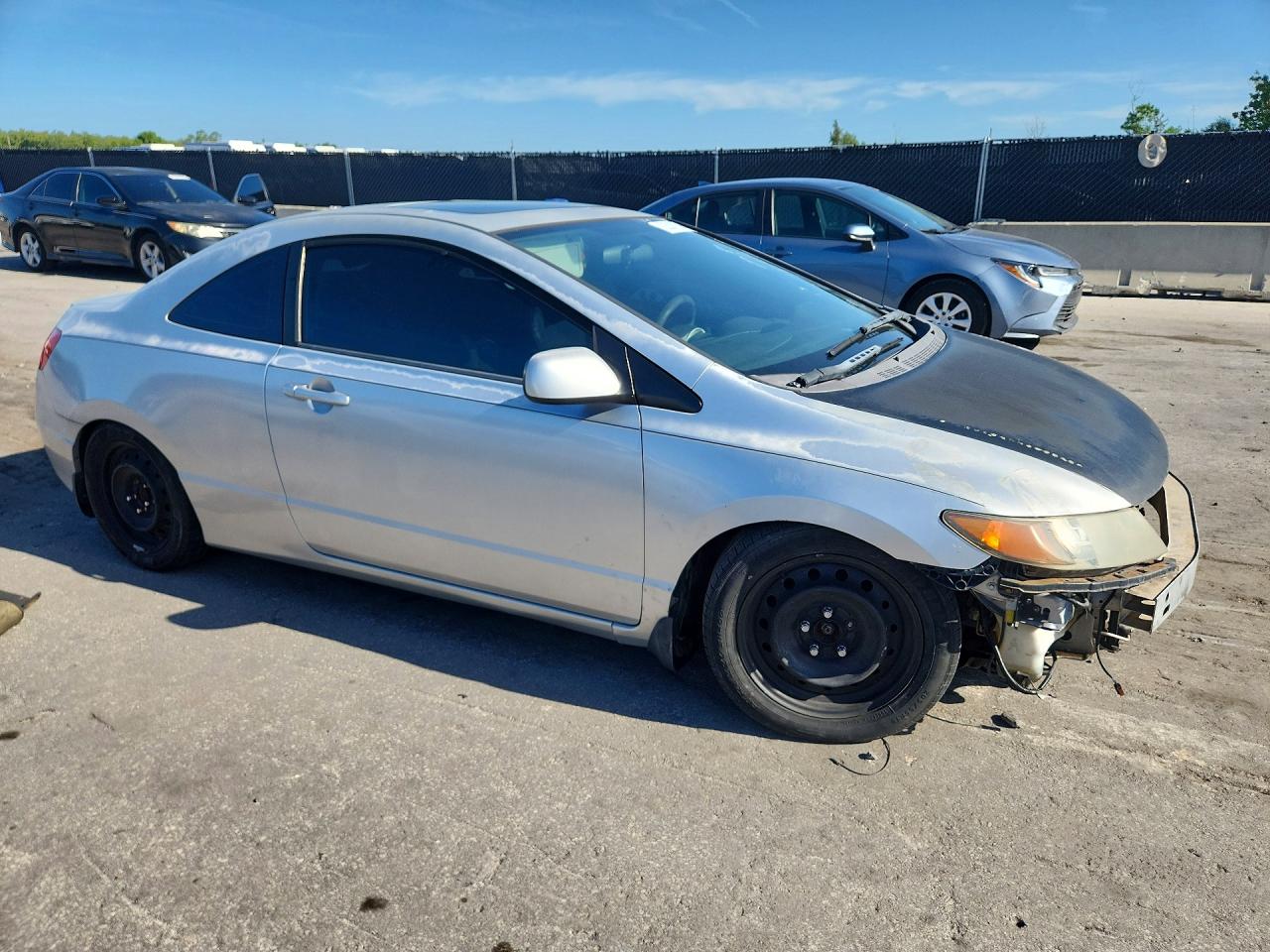 2007 Honda Civic Ex Silver vin: 2HGFG12857H557010