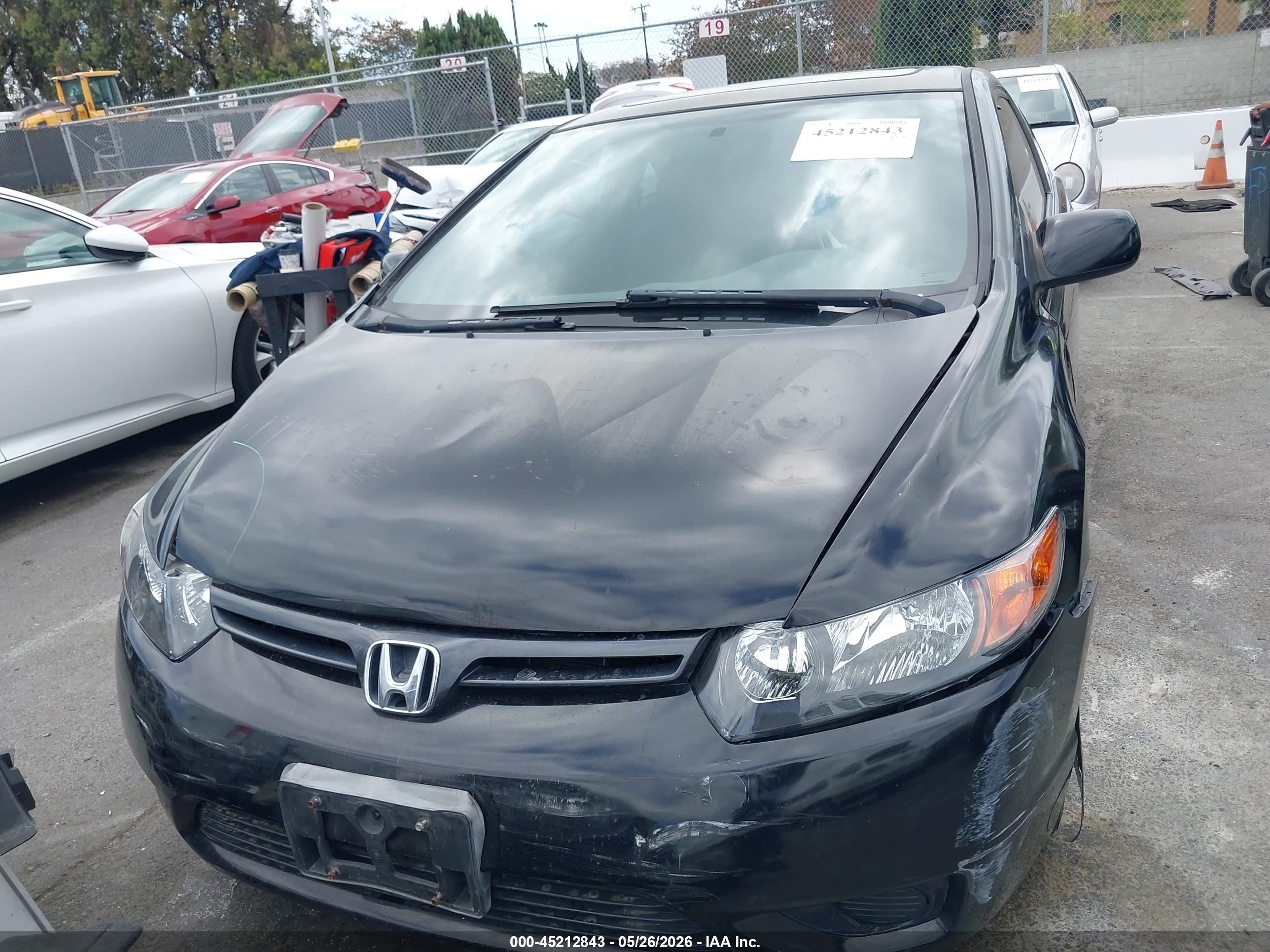 2007 Honda Civic Ex Gray vin: 2HGFG12857H560232