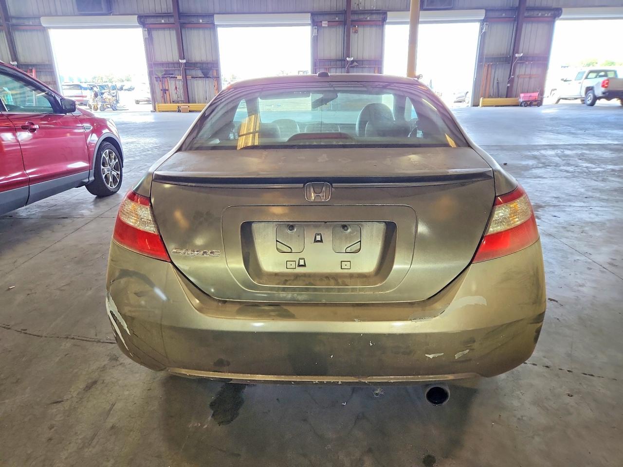 2008 Honda Civic Ex Gray vin: 2HGFG12858H505295