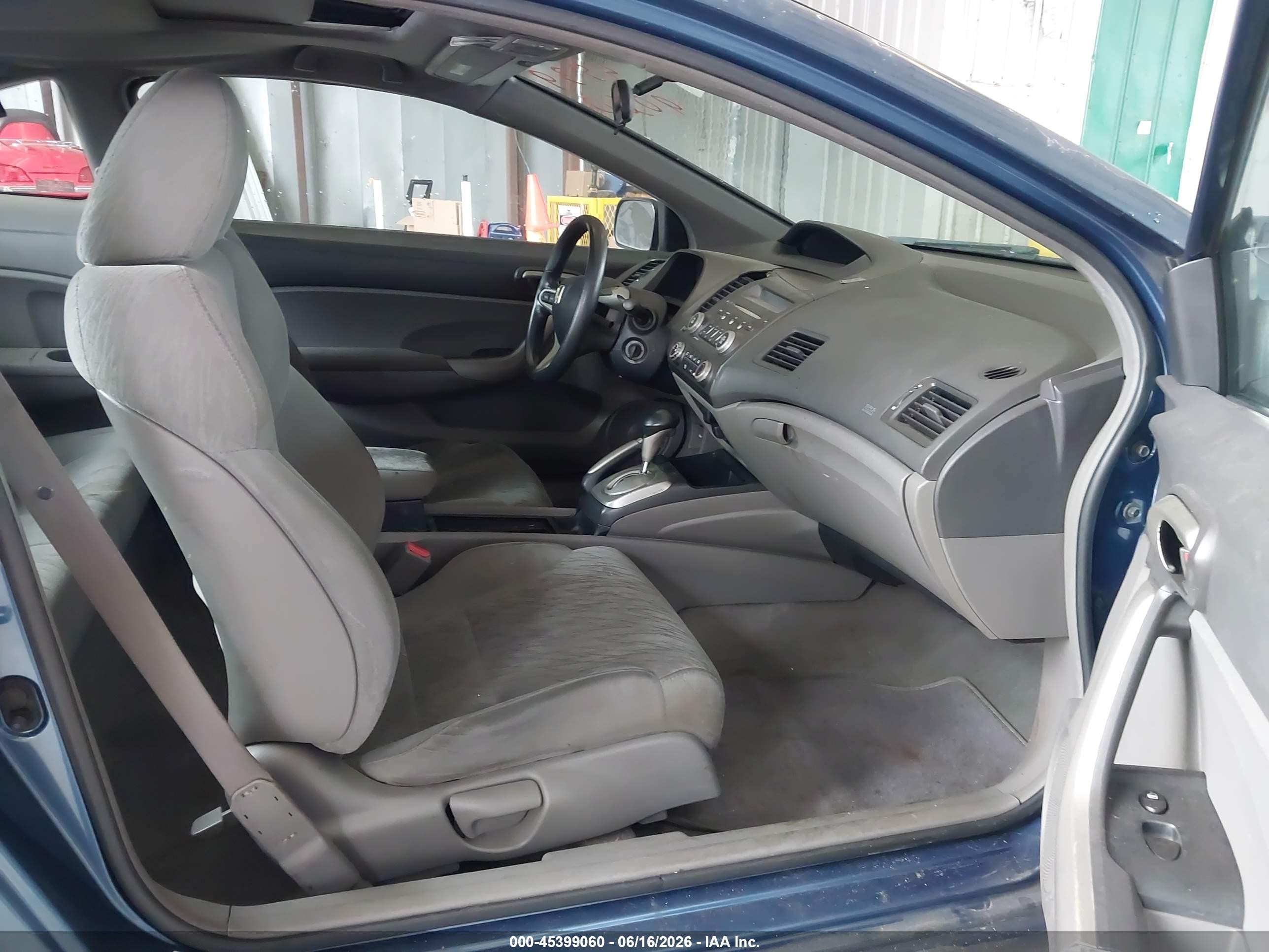 2008 Honda Civic Ex Blue vin: 2HGFG12858H507211