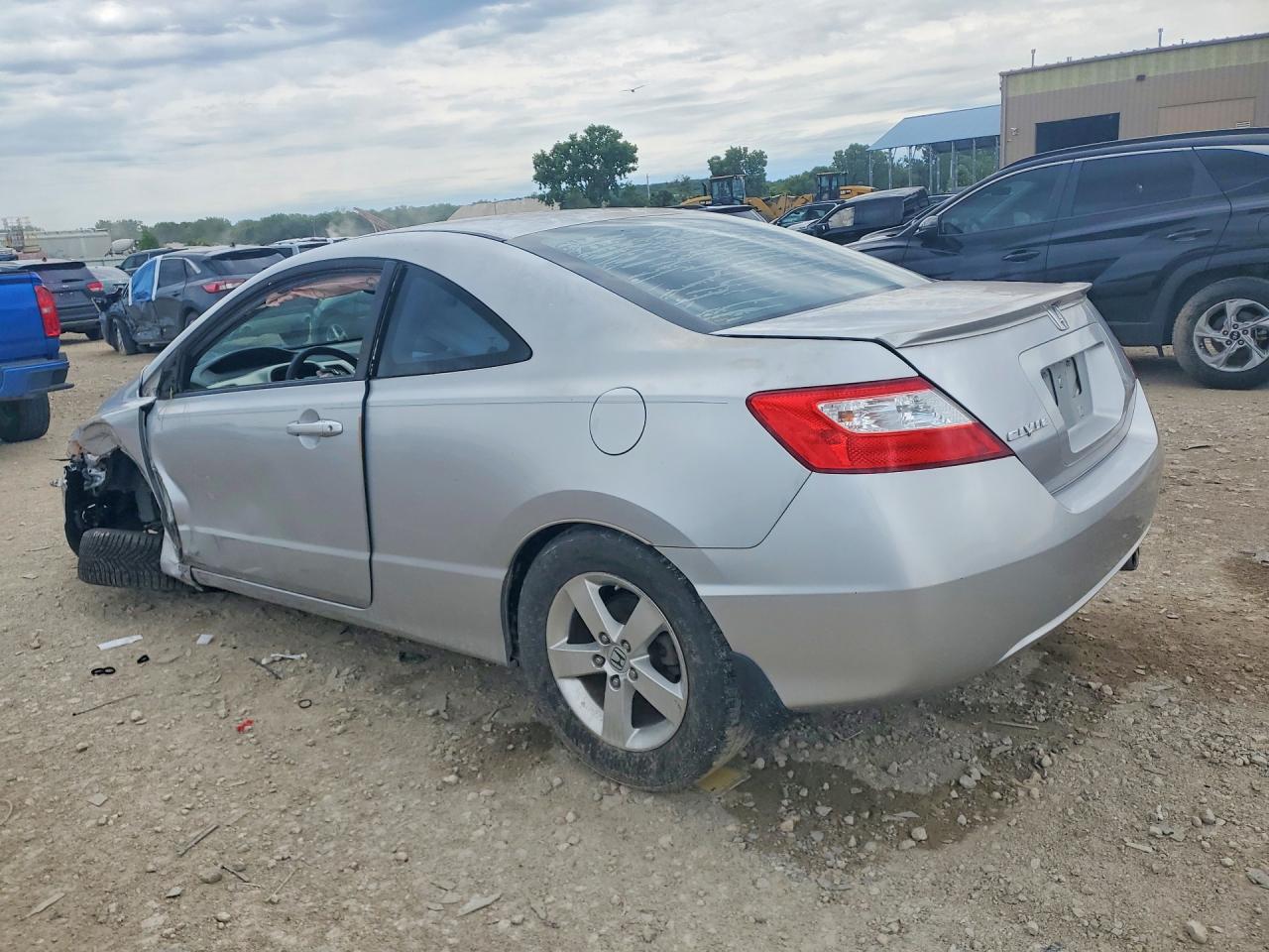 2008 Honda Civic Ex Silver vin: 2HGFG12858H569210