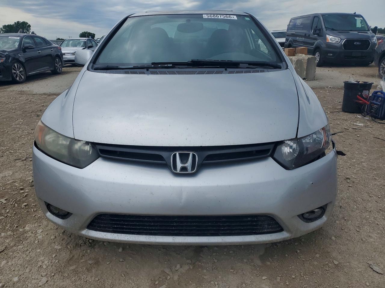 2008 Honda Civic Ex Silver vin: 2HGFG12858H569210