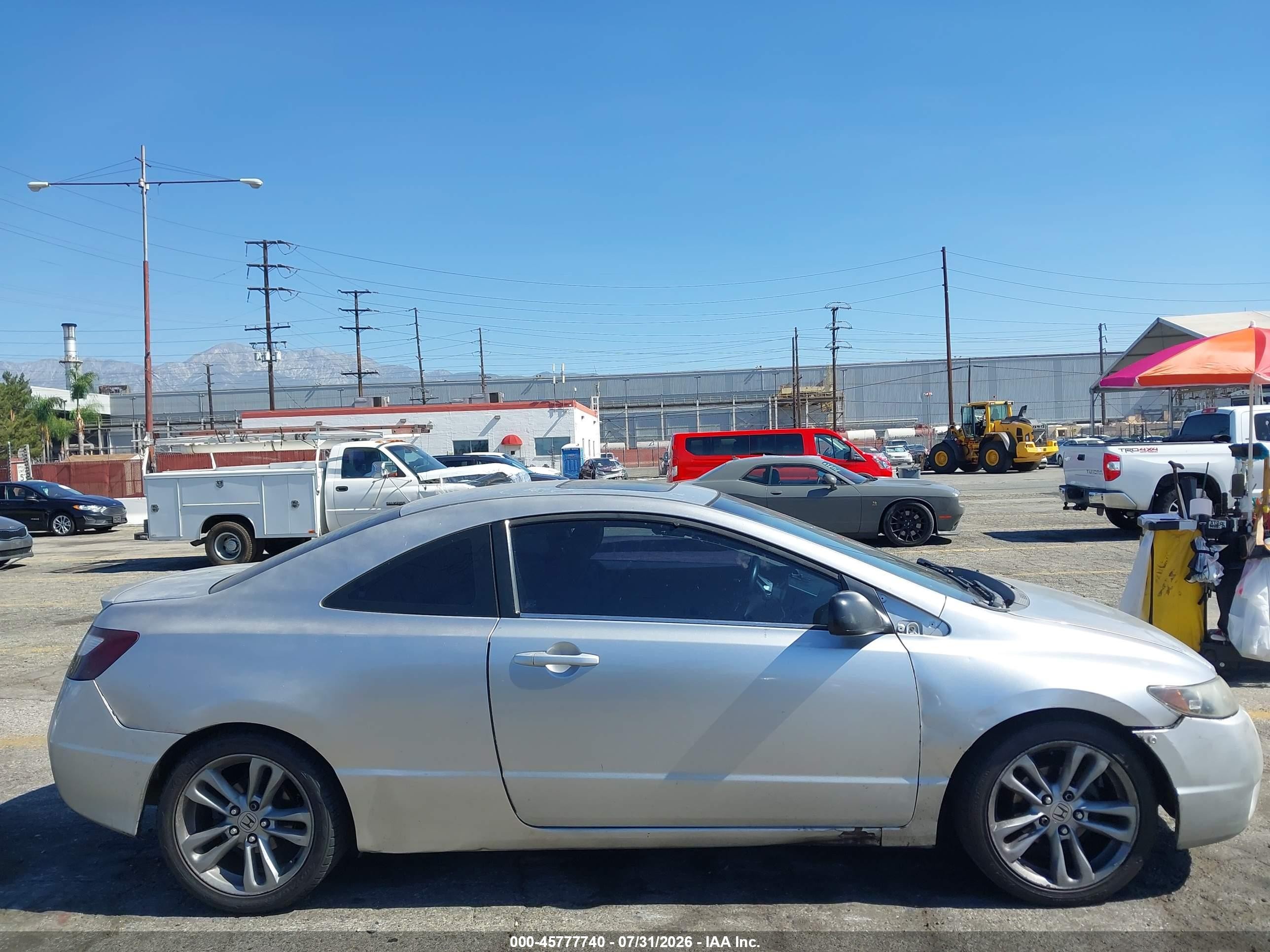 2006 Honda Civic Ex Silver vin: 2HGFG12866H517162