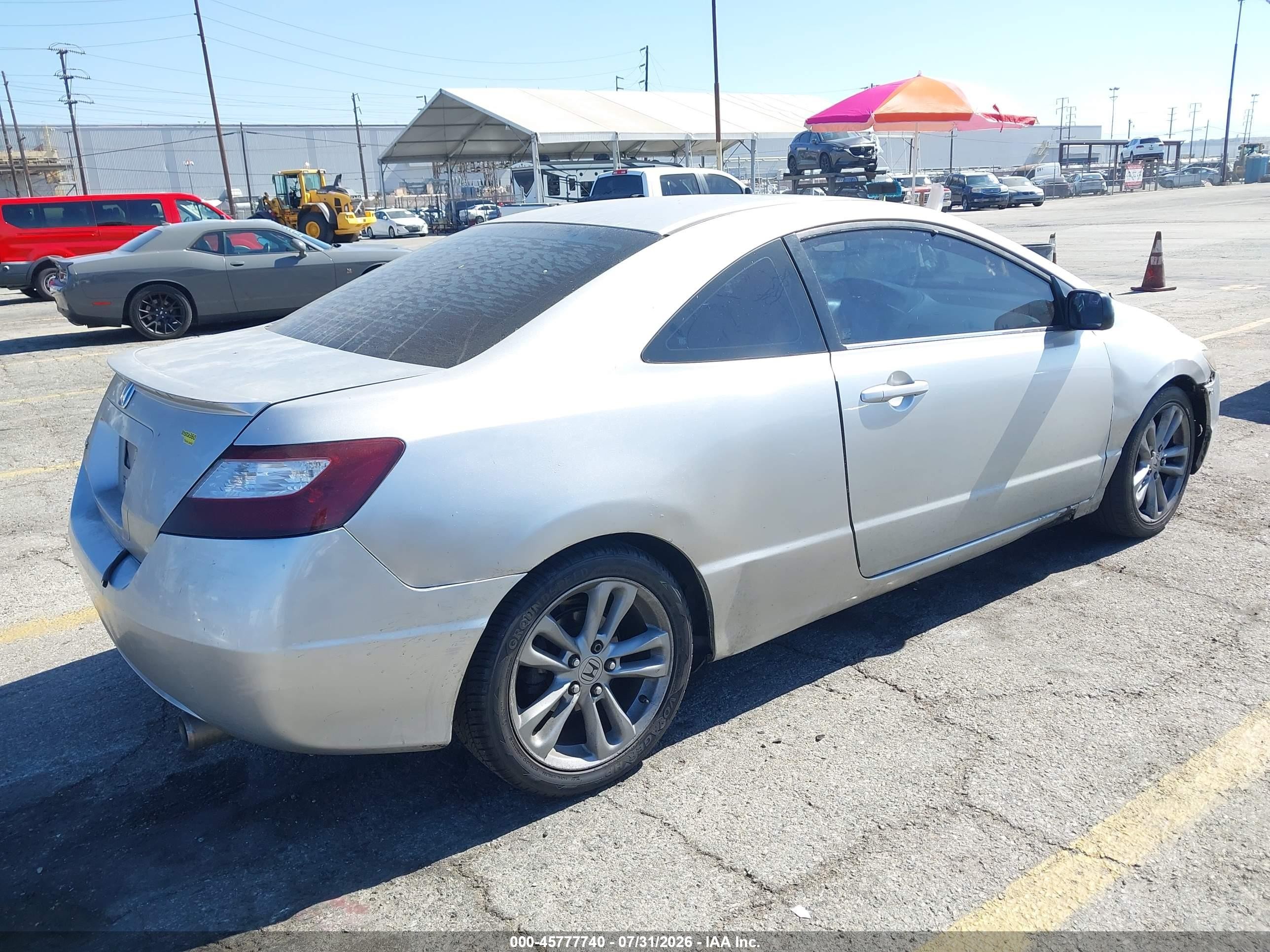 2006 Honda Civic Ex Silver vin: 2HGFG12866H517162