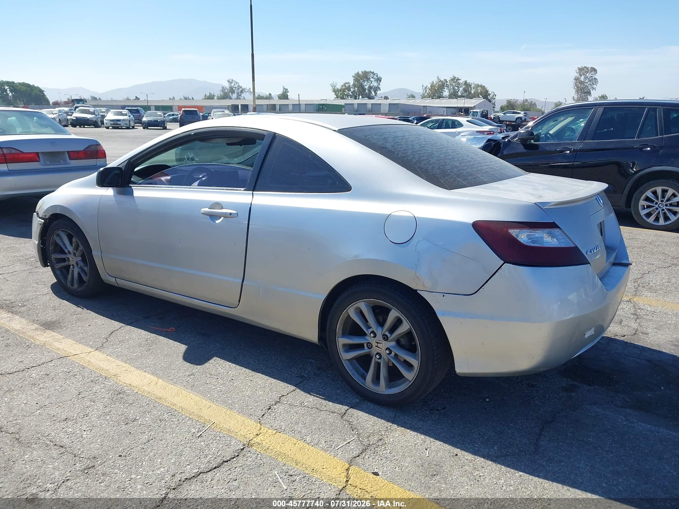 2006 Honda Civic Ex Silver vin: 2HGFG12866H517162