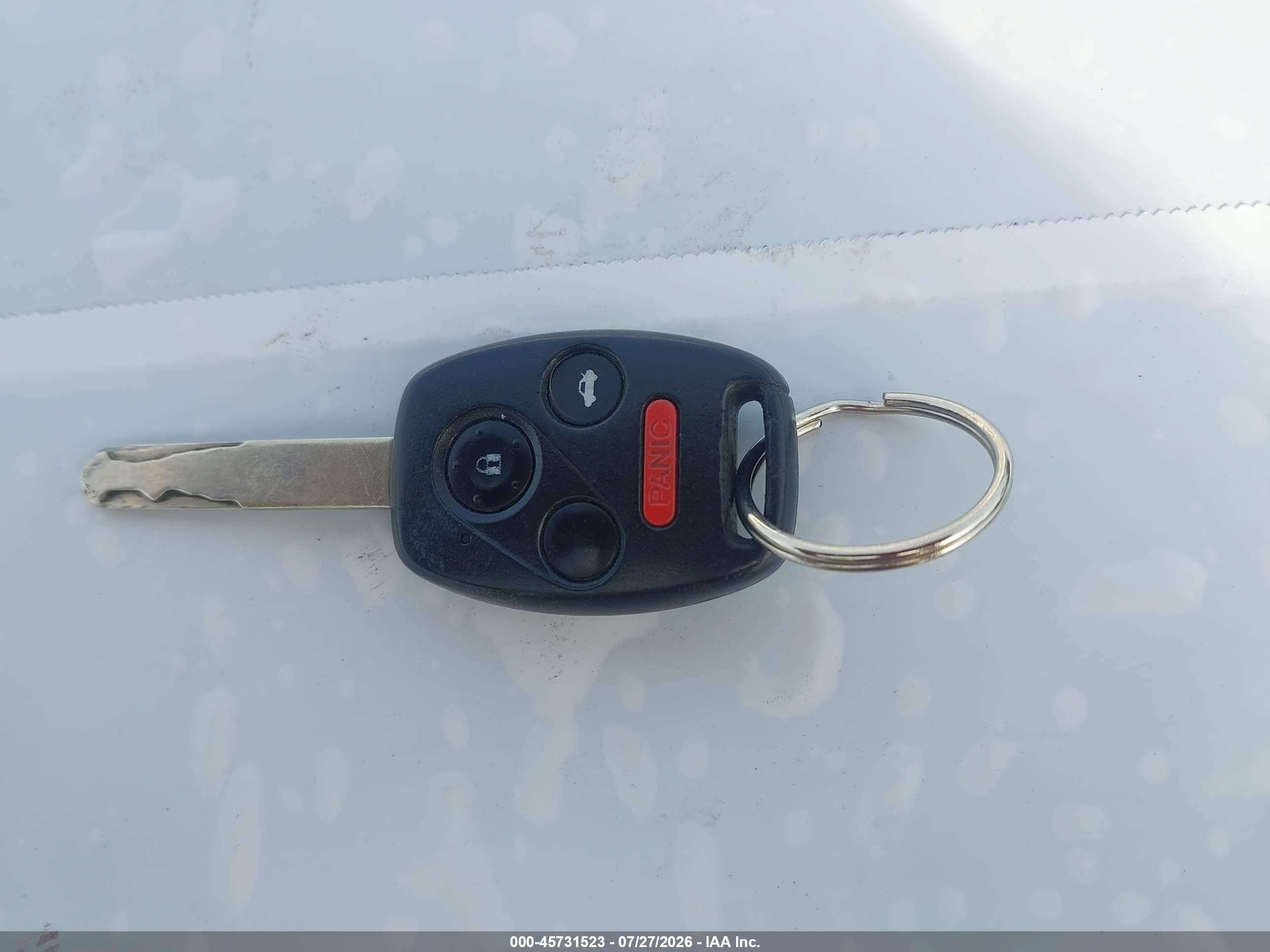 2006 Honda Civic Ex White vin: 2HGFG12866H528517