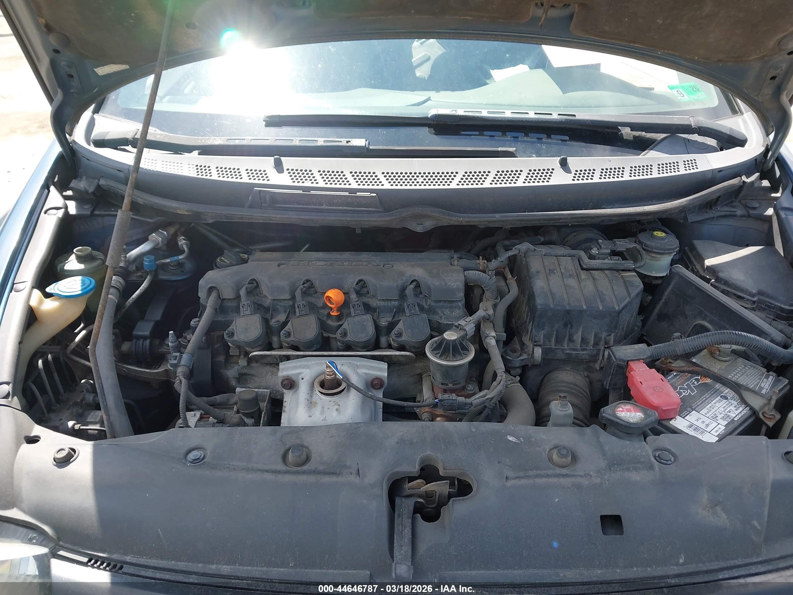 2006 Honda Civic Ex Blue vin: 2HGFG12866H532339