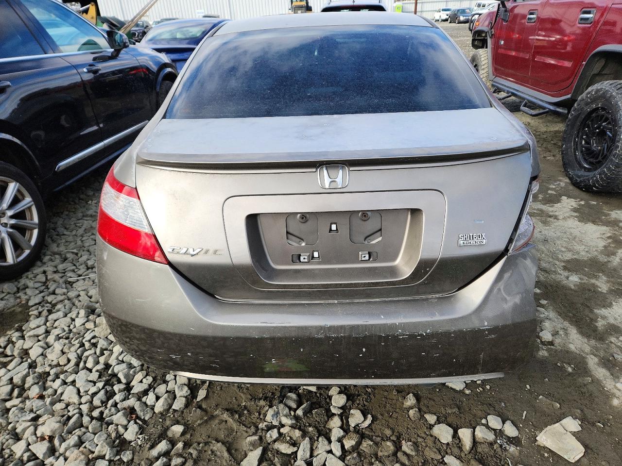 2006 Honda Civic Ex Gray vin: 2HGFG12866H532387