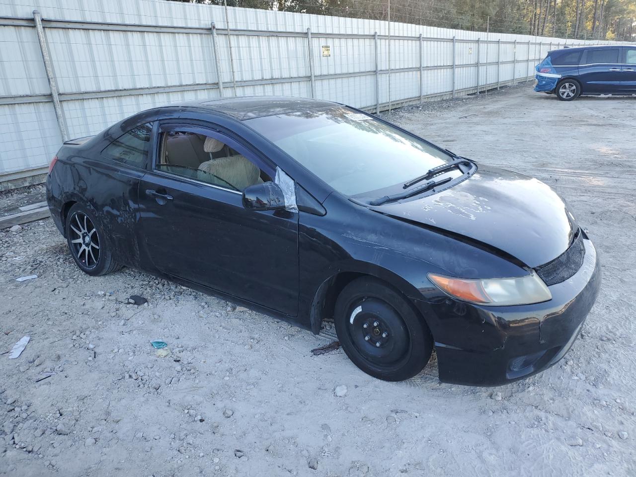 2006 Honda Civic Ex Black vin: 2HGFG12866H543177