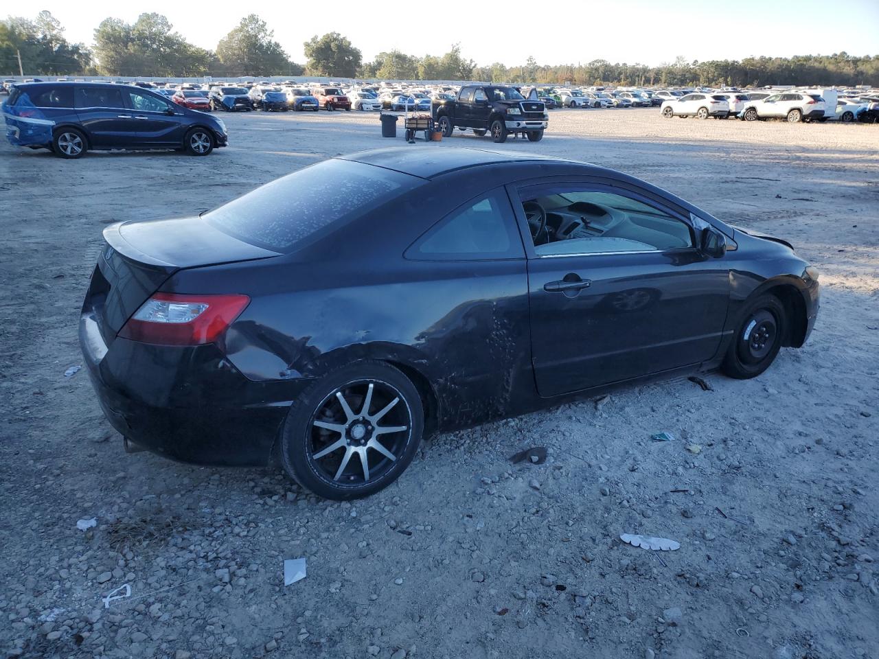 2006 Honda Civic Ex Black vin: 2HGFG12866H543177