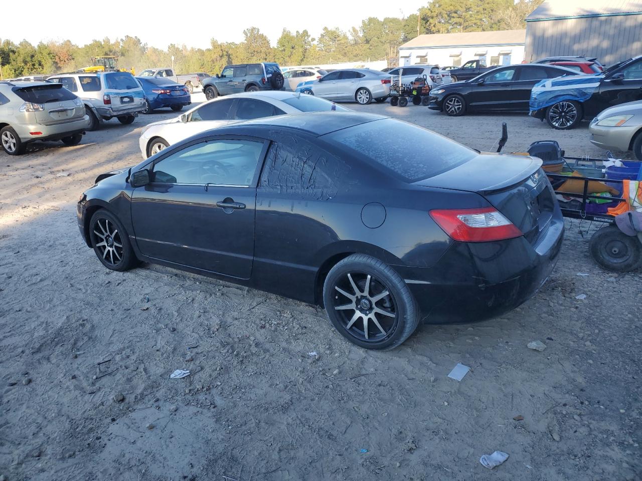 2006 Honda Civic Ex Black vin: 2HGFG12866H543177