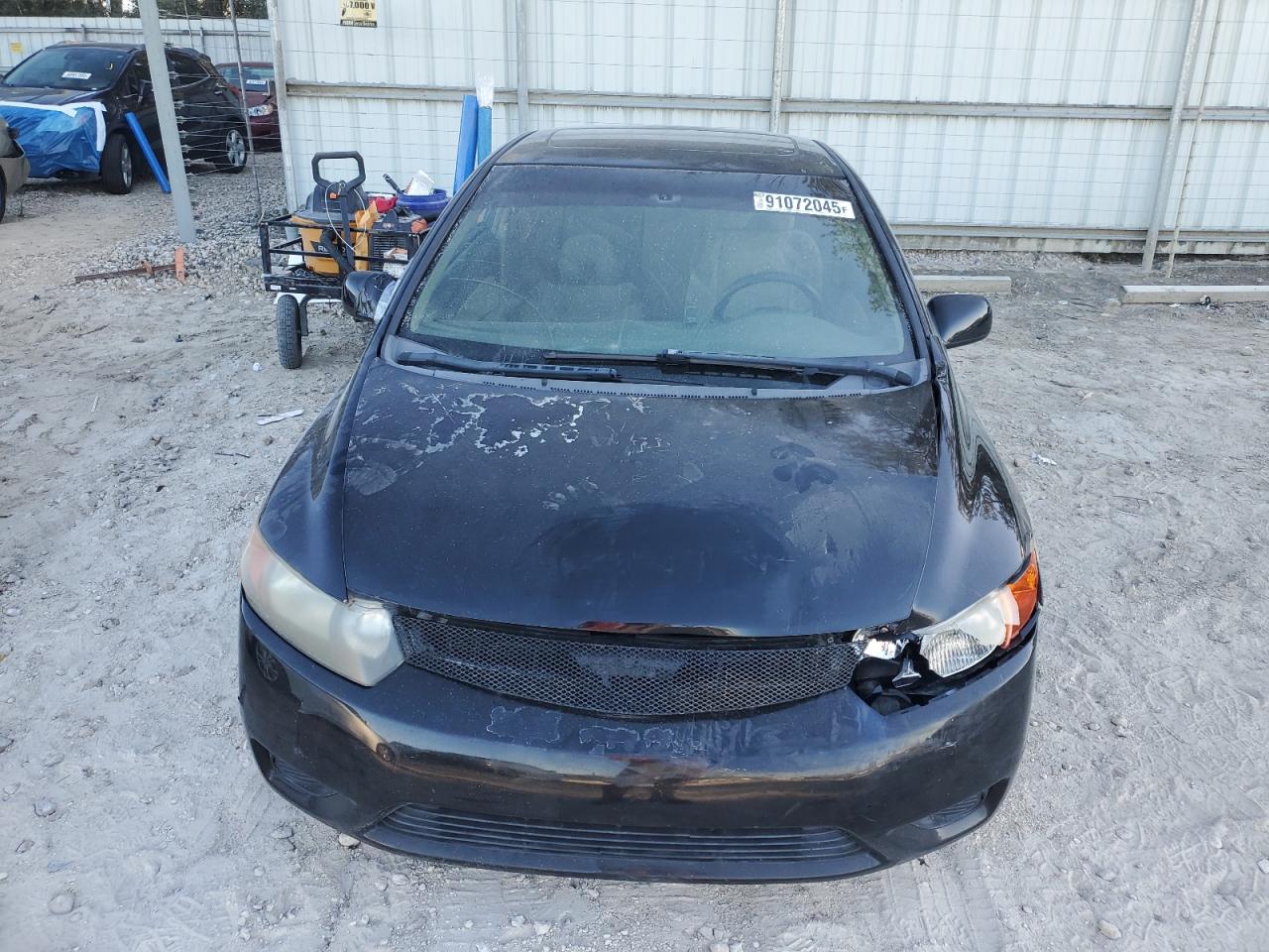 2006 Honda Civic Ex Black vin: 2HGFG12866H543177