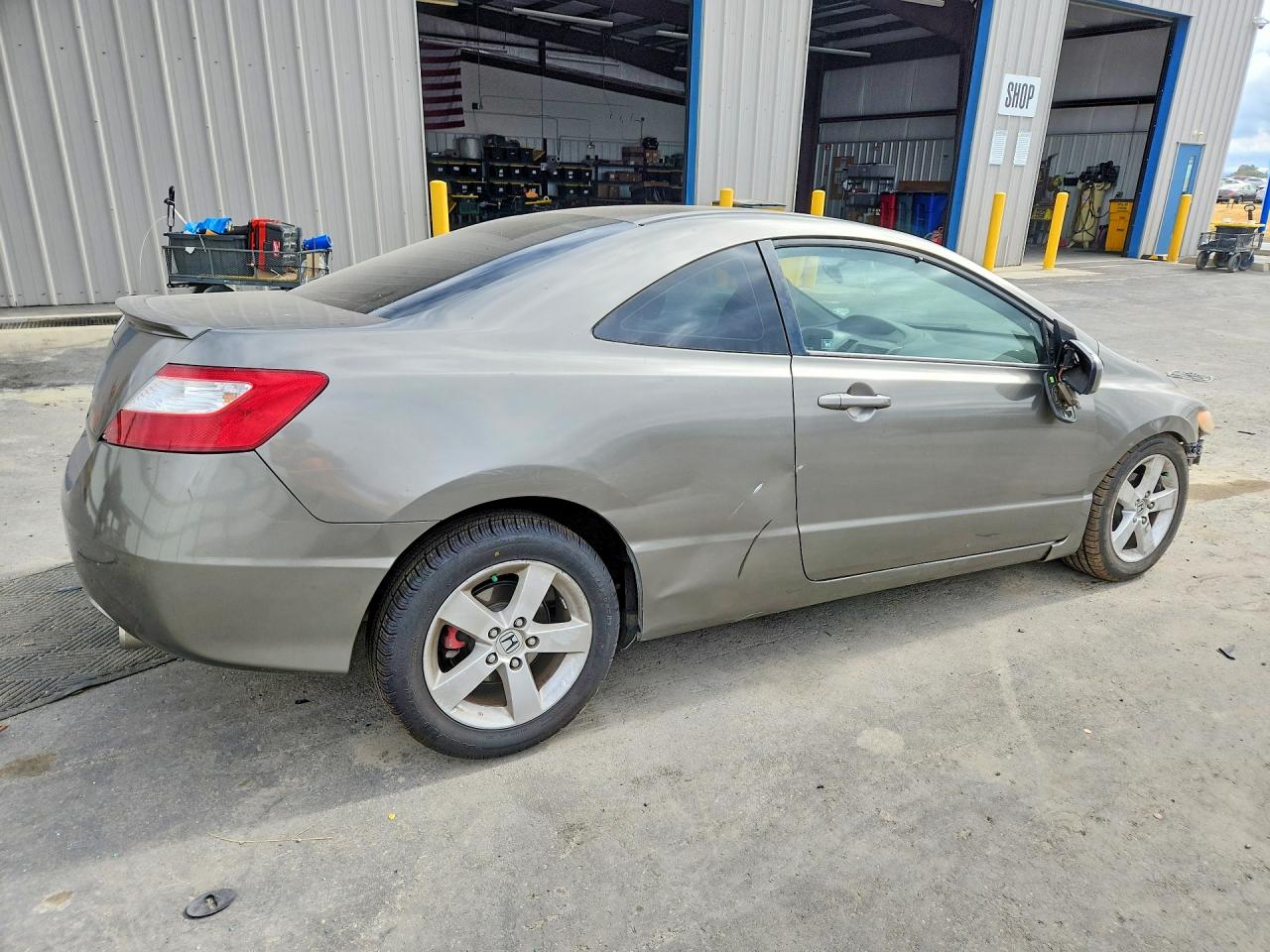 2006 Honda Civic Ex Серый vin: 2HGFG12866H573943