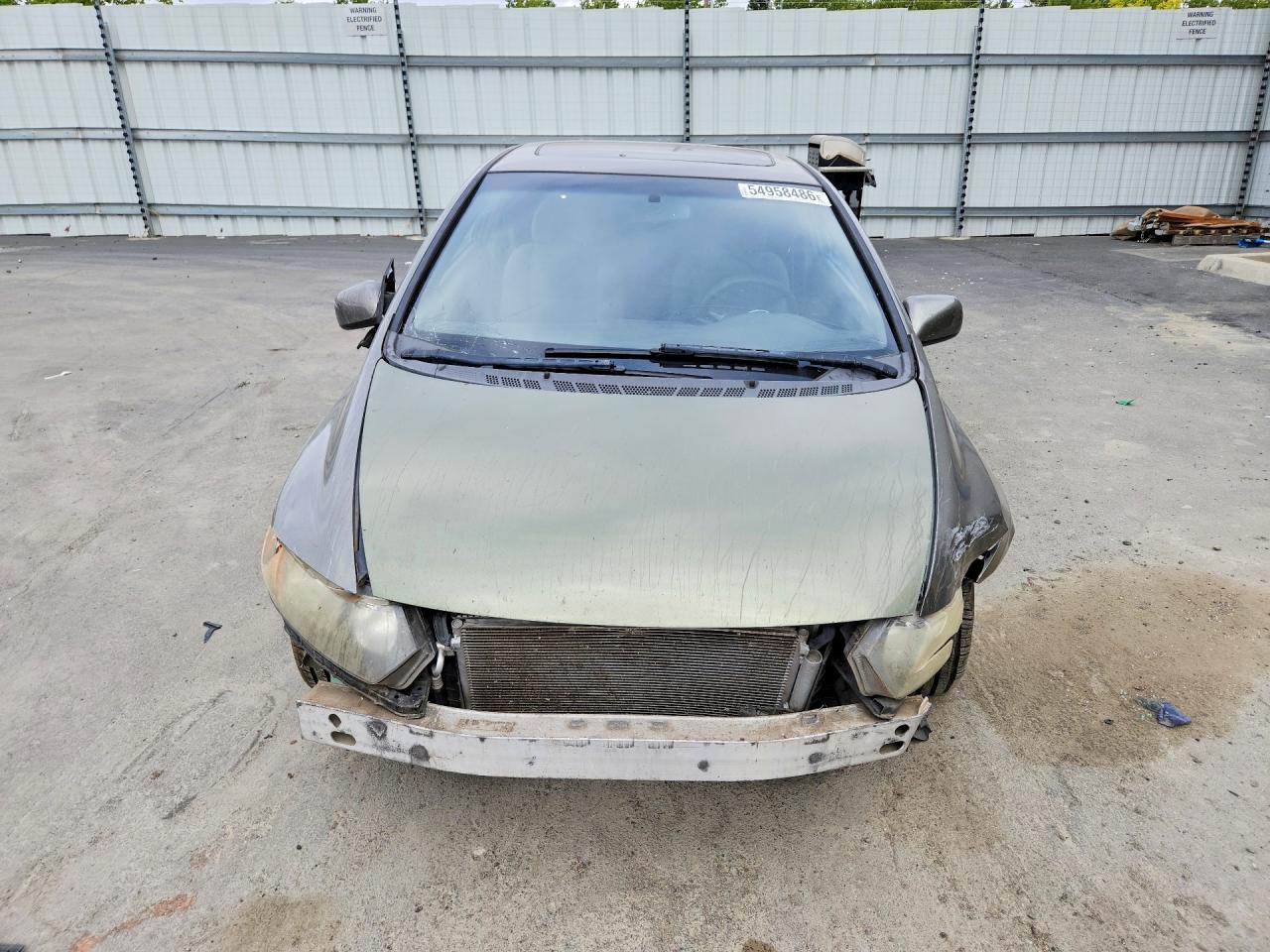 2006 Honda Civic Ex Серый vin: 2HGFG12866H573943
