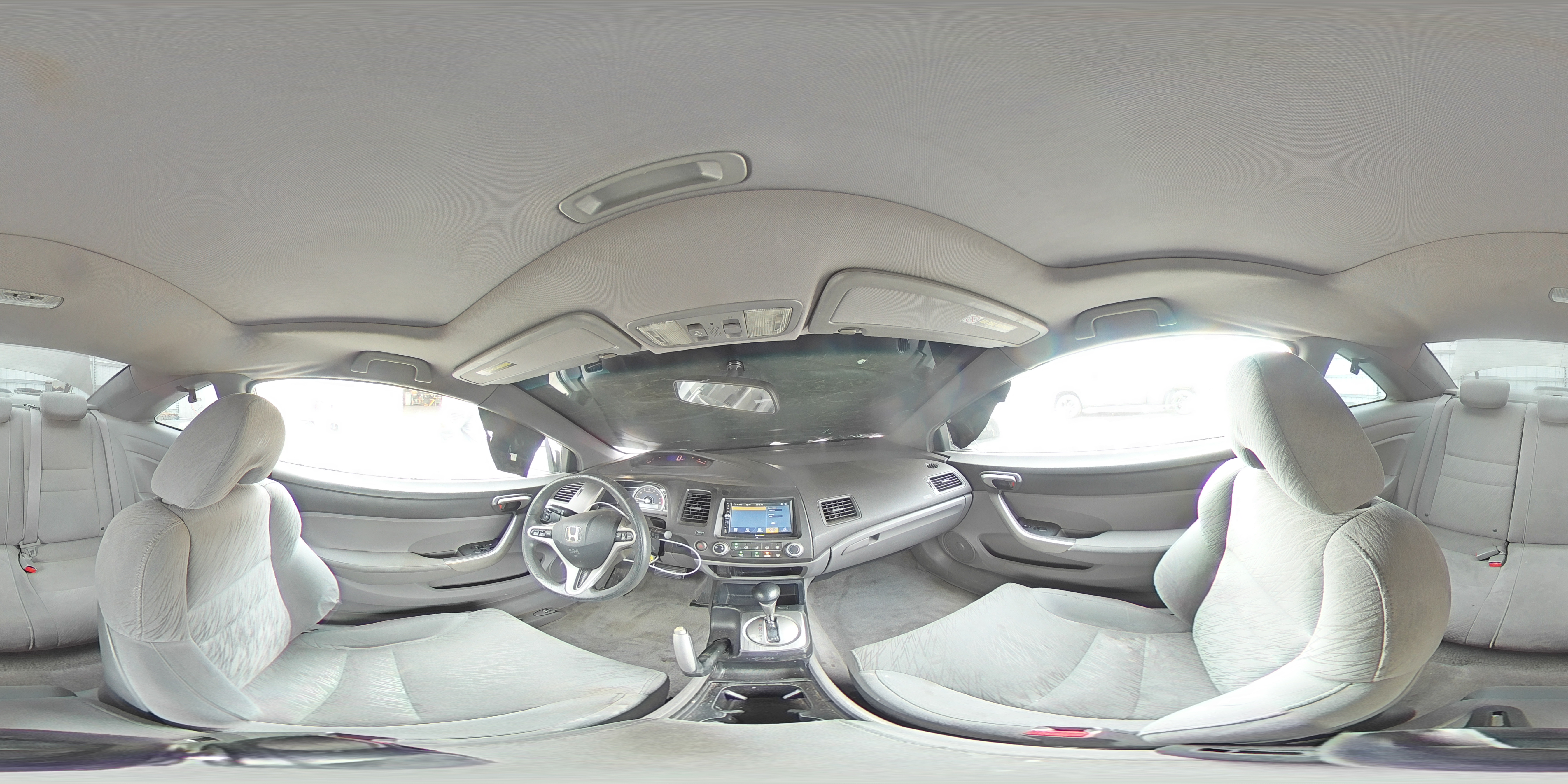 2006 Honda Civic Ex Серый vin: 2HGFG12866H573943