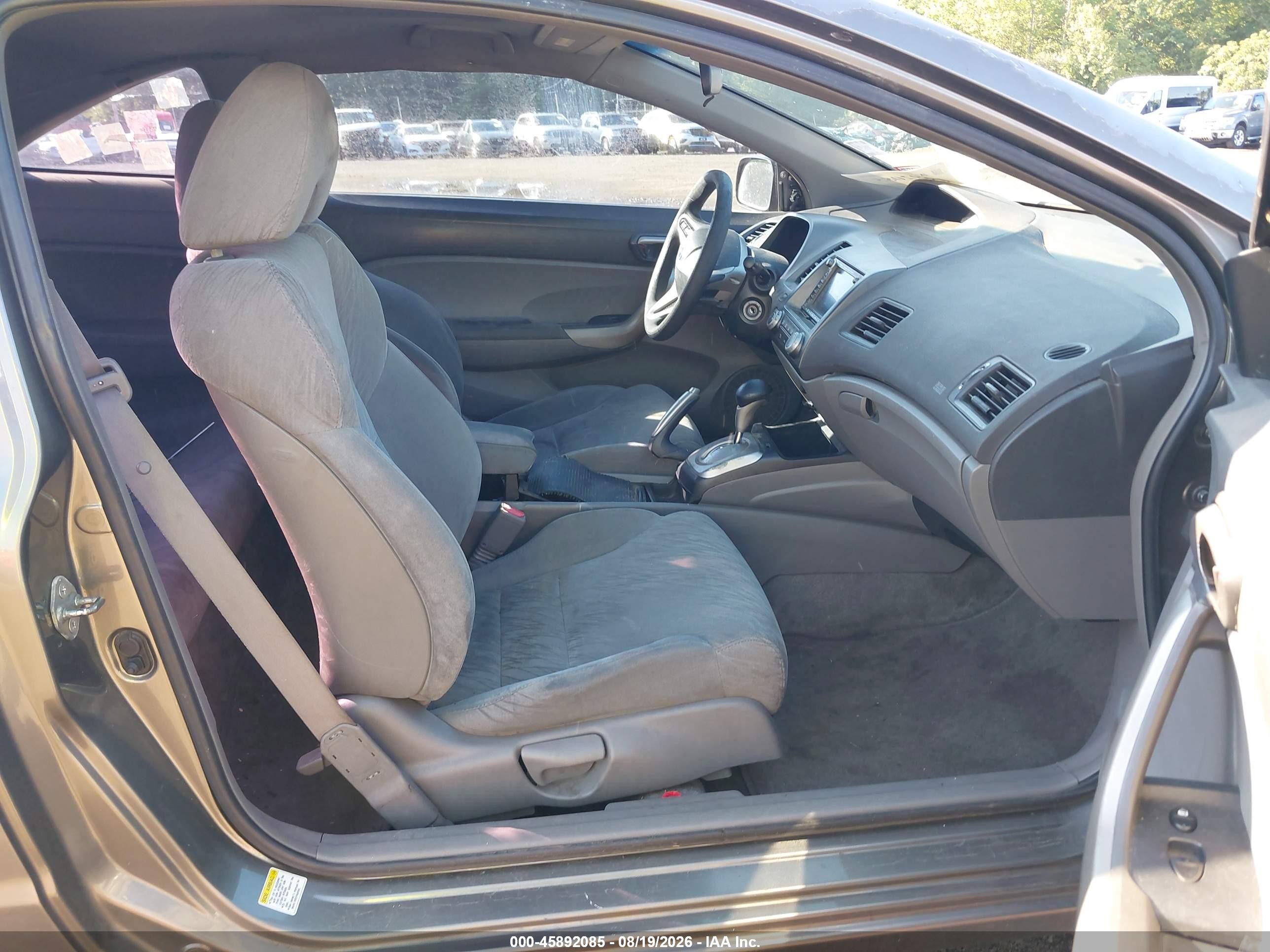 2007 Honda Civic Ex Gray vin: 2HGFG12867H521262