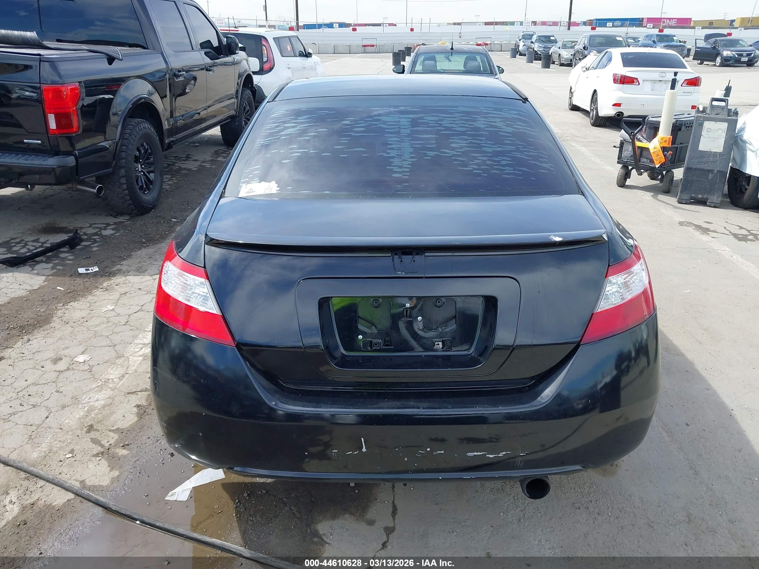 2007 Honda Civic Ex Black vin: 2HGFG12867H524985