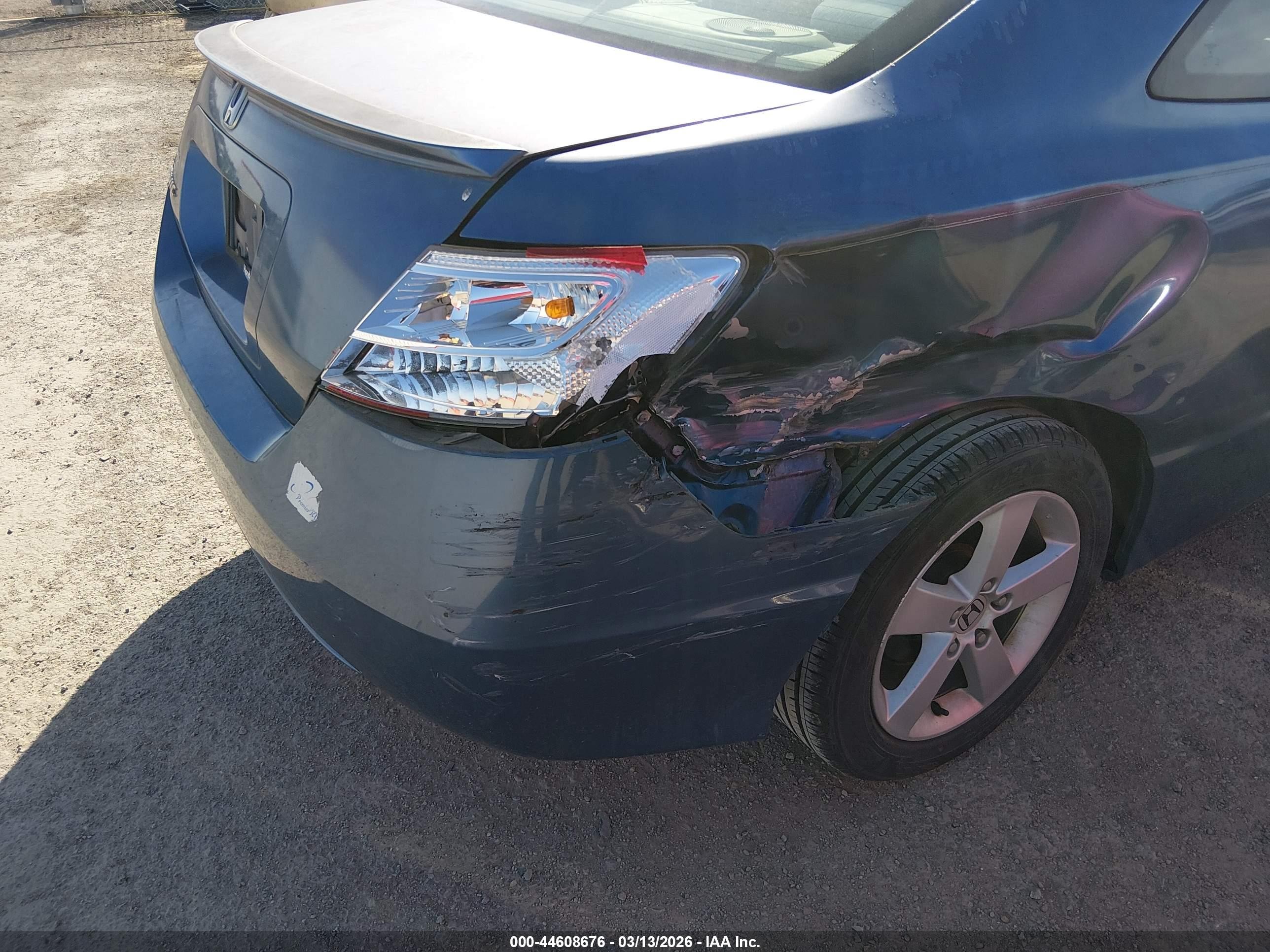 2007 Honda Civic Ex Blue vin: 2HGFG12867H553631