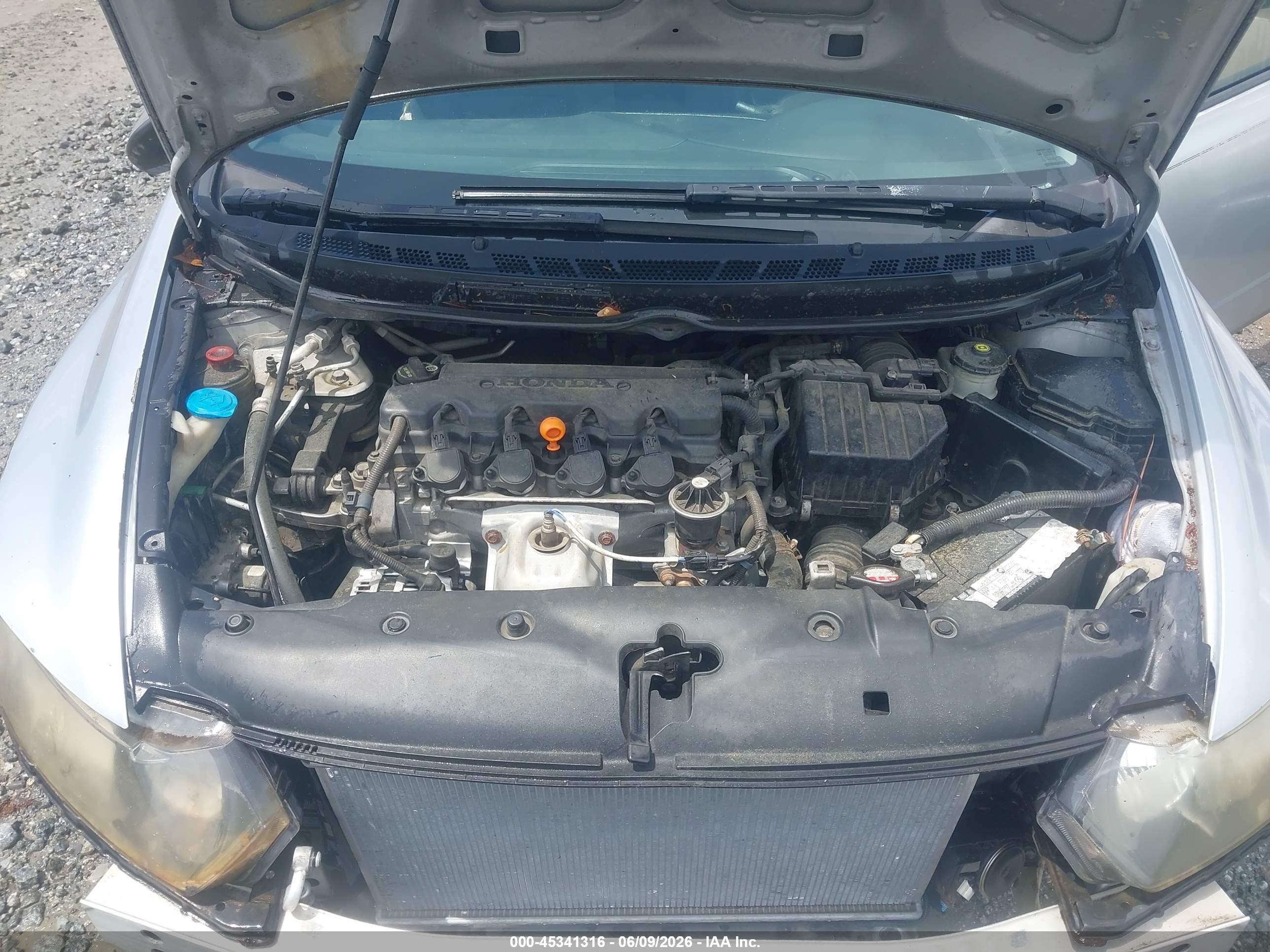 2008 Honda Civic Ex Silver vin: 2HGFG12868H522462