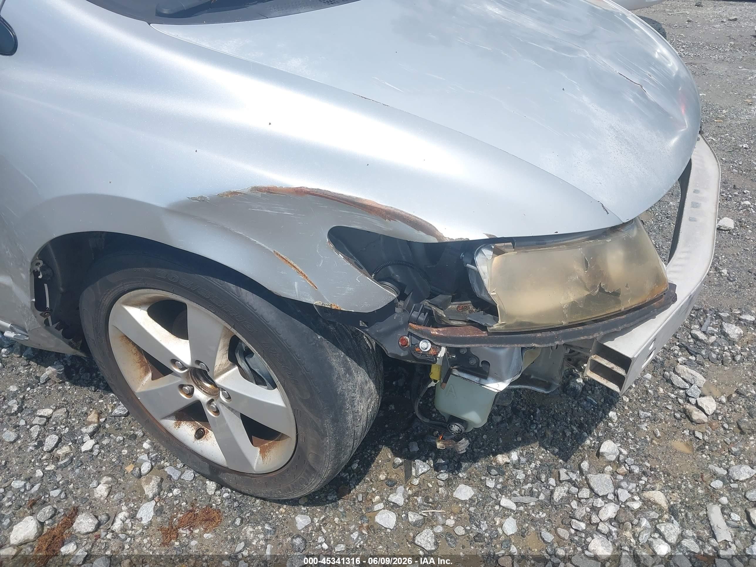 2008 Honda Civic Ex Silver vin: 2HGFG12868H522462
