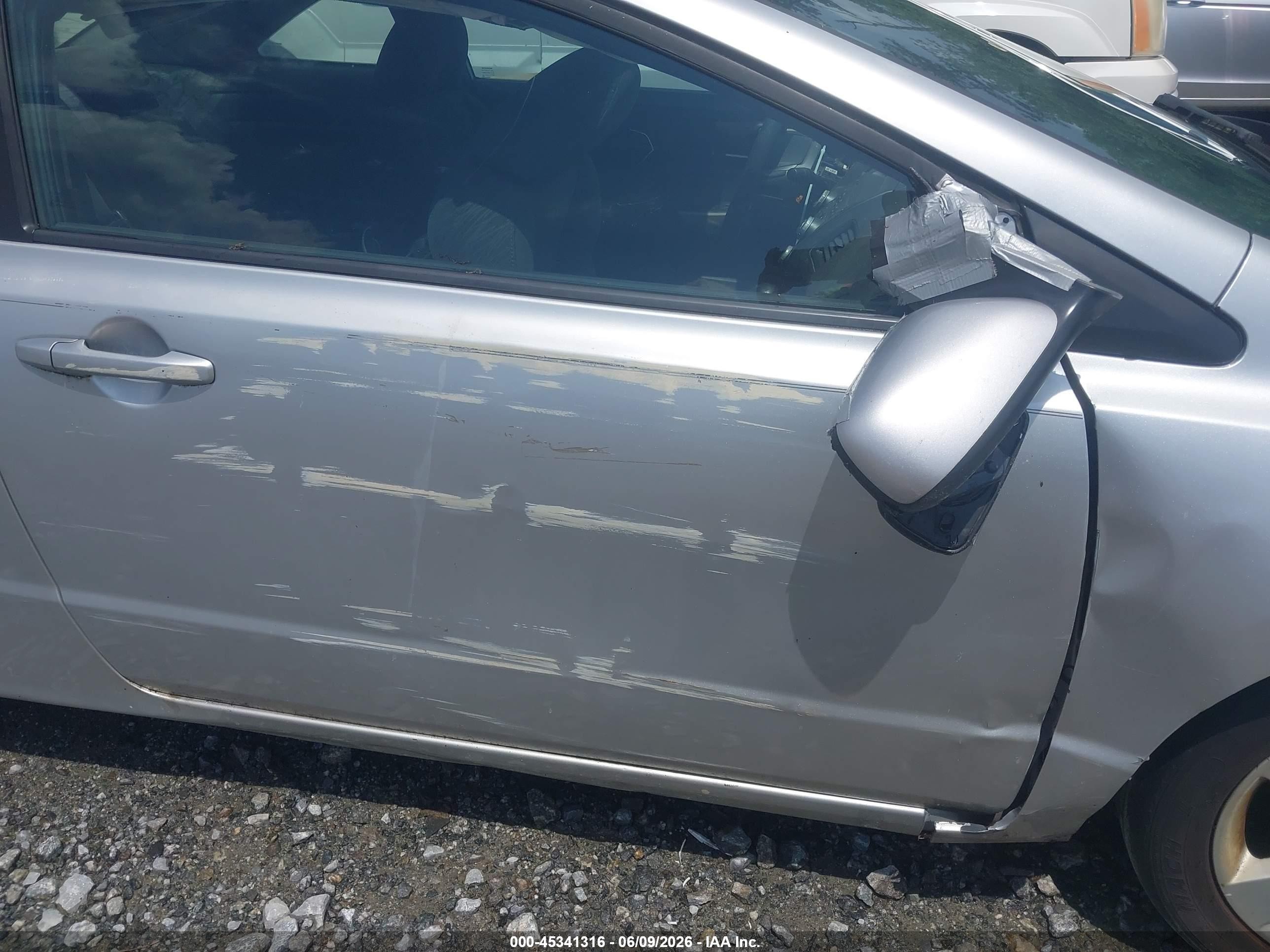 2008 Honda Civic Ex Silver vin: 2HGFG12868H522462