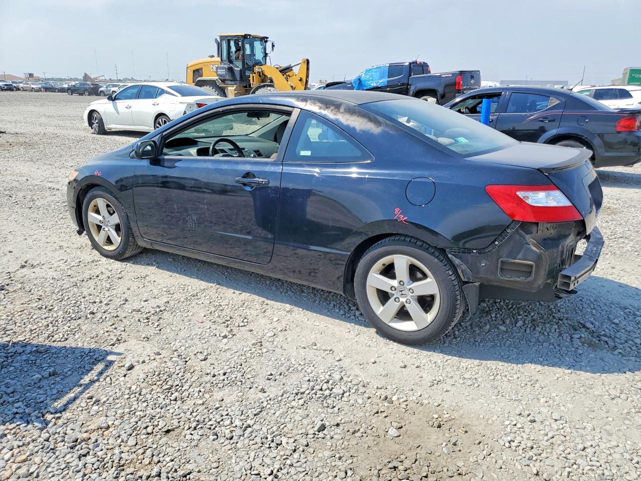 2008 Honda Civic Ex Black vin: 2HGFG12868H534644