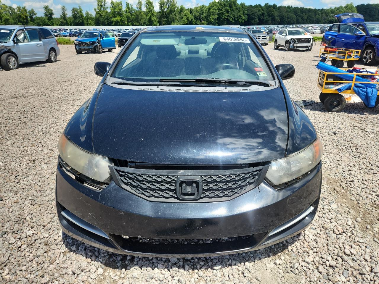 2008 Honda Civic Ex Black vin: 2HGFG12868H563433