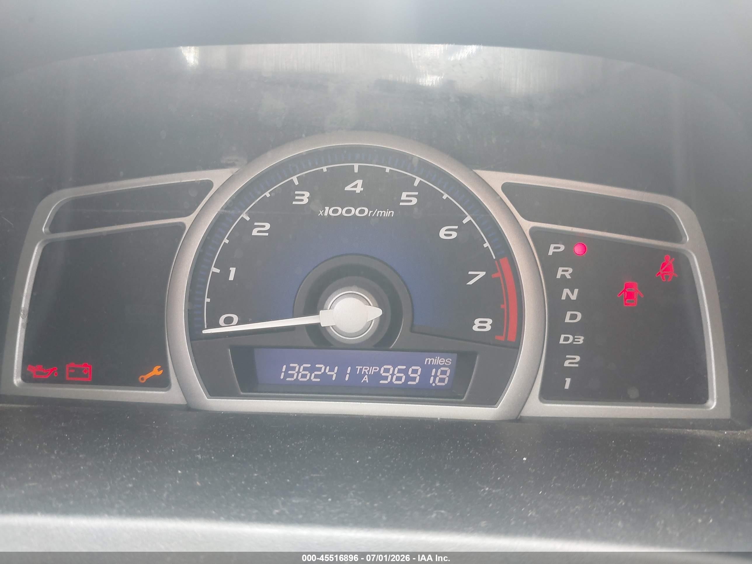 2008 Honda Civic Ex Blue vin: 2HGFG12868H569152